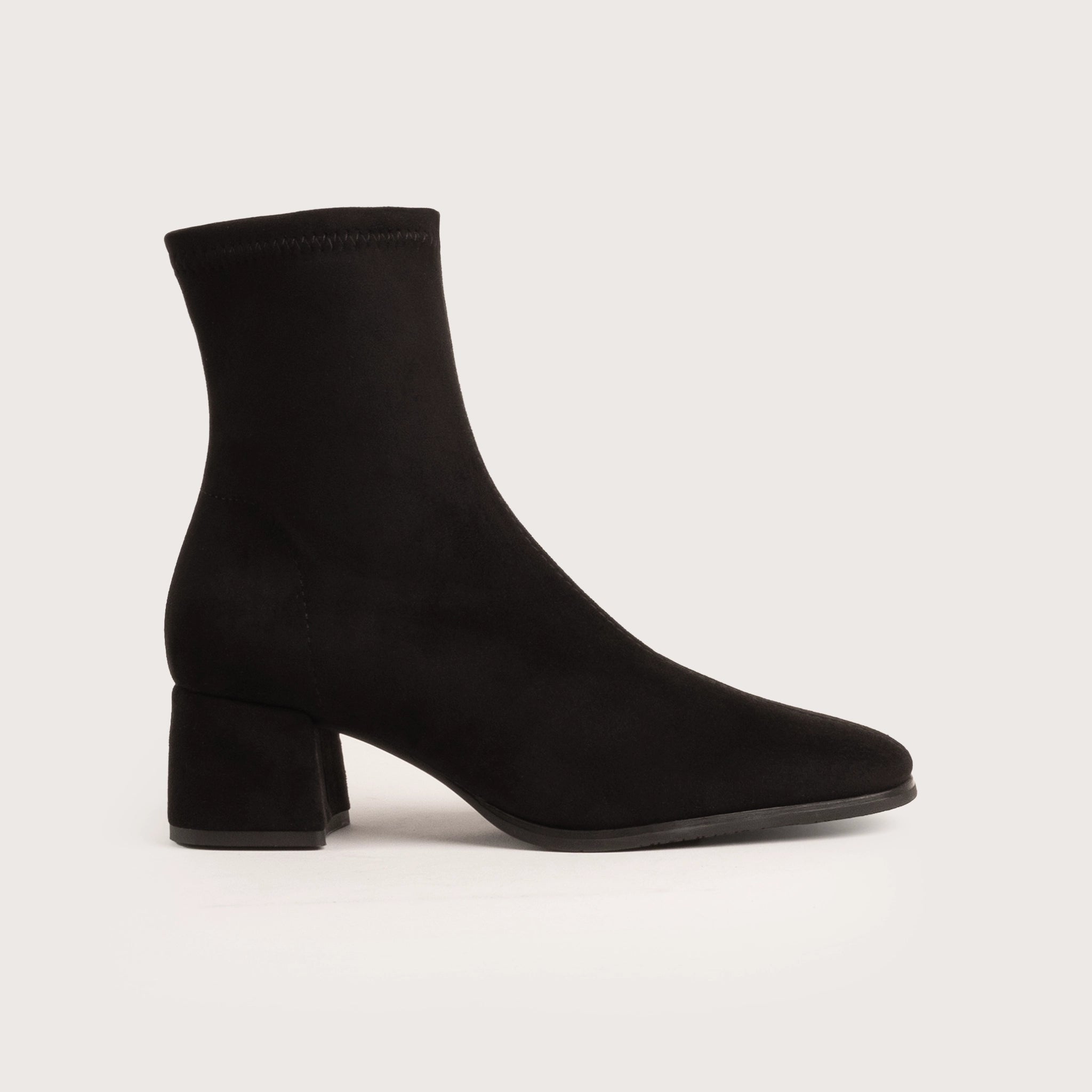 Layton - Black Suede Stretch | DNA Footwear®