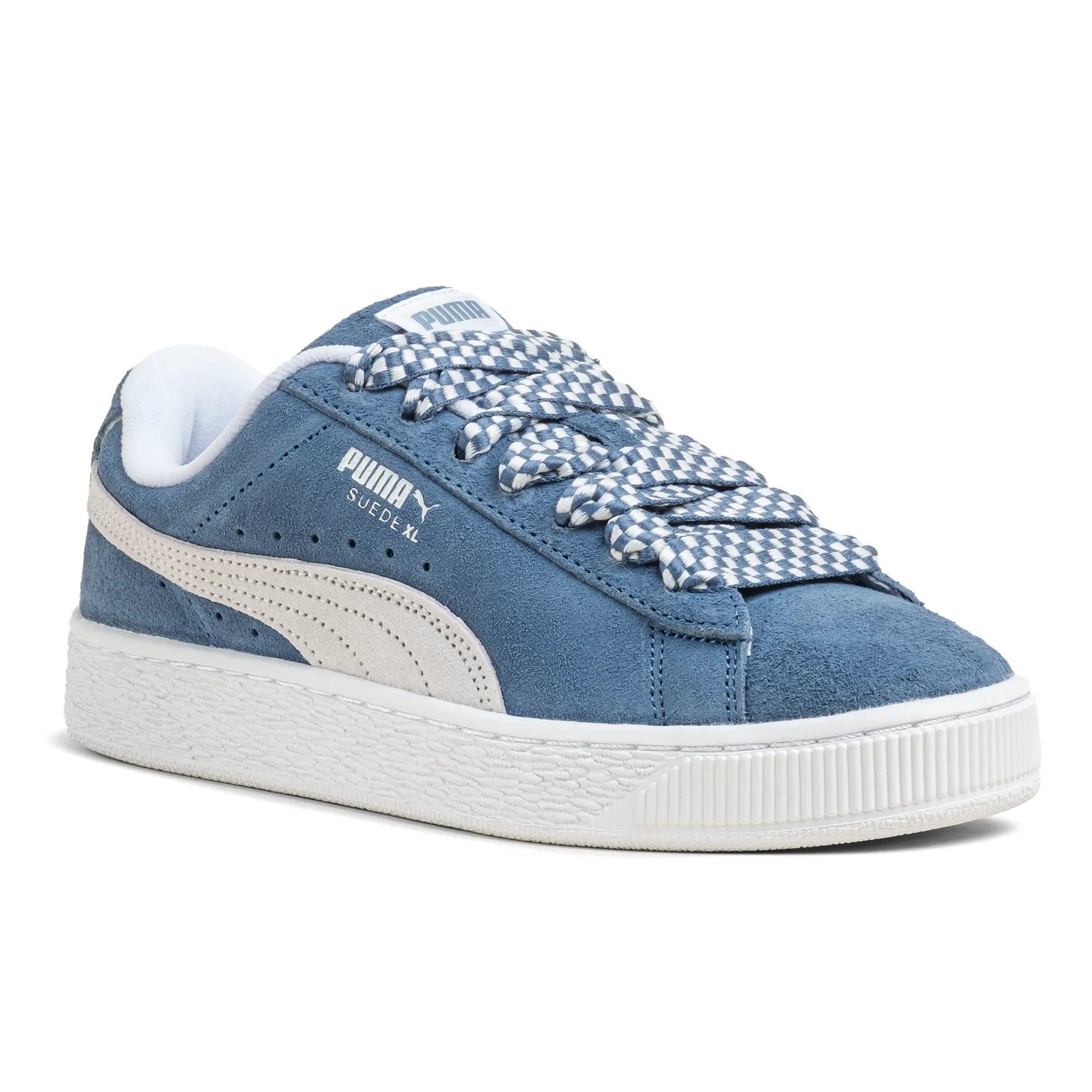 Women's Suede Xl Lace Blue DNA Footwear®1