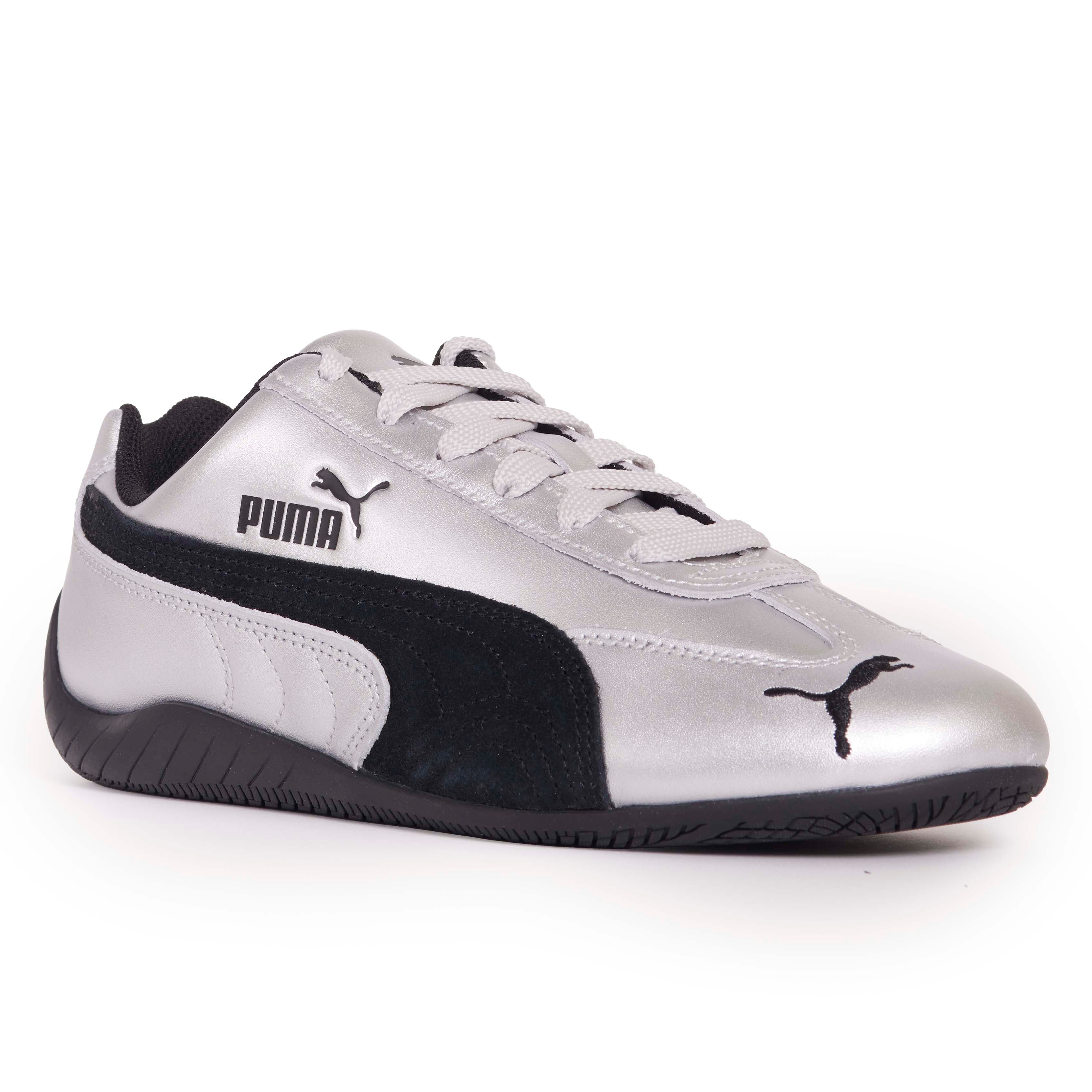 Speedcat - Silver/Black | DNA Footwear®