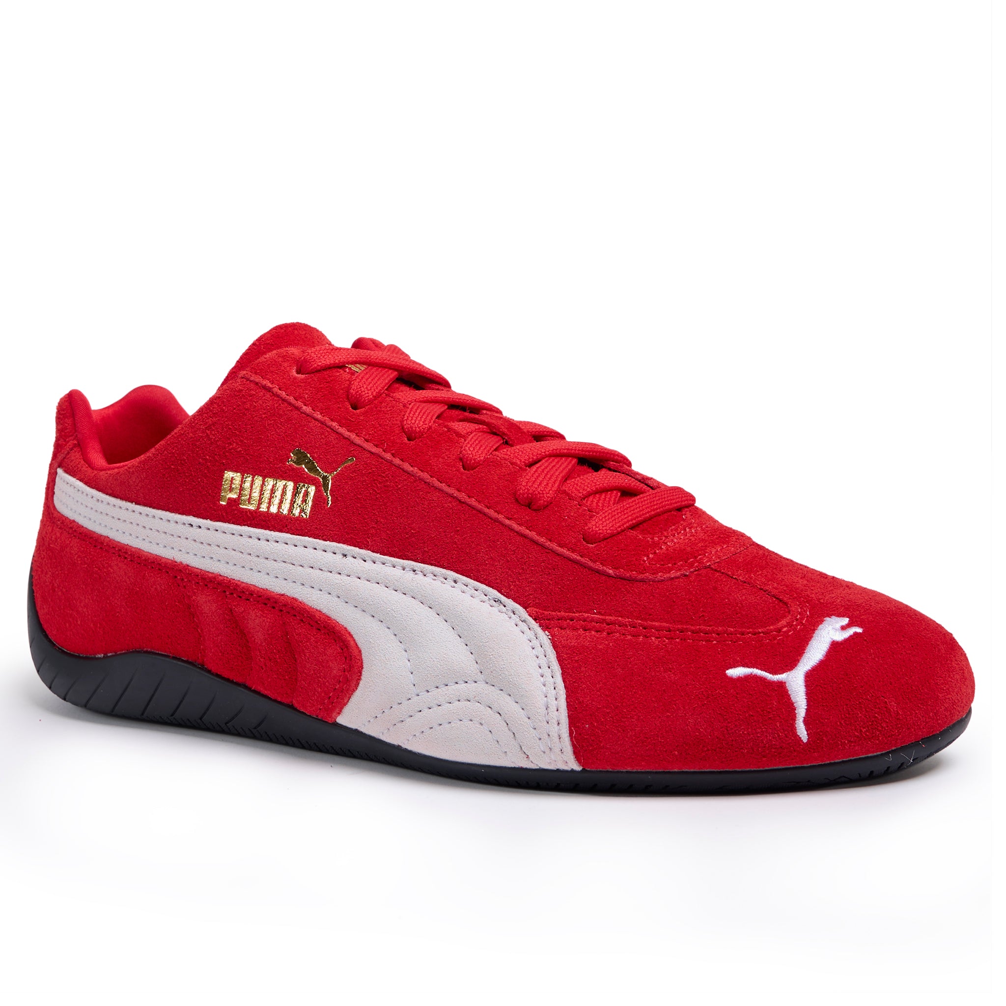 靴 PUMA Speedcat RED 24cm Speedcat Suede - Red/white