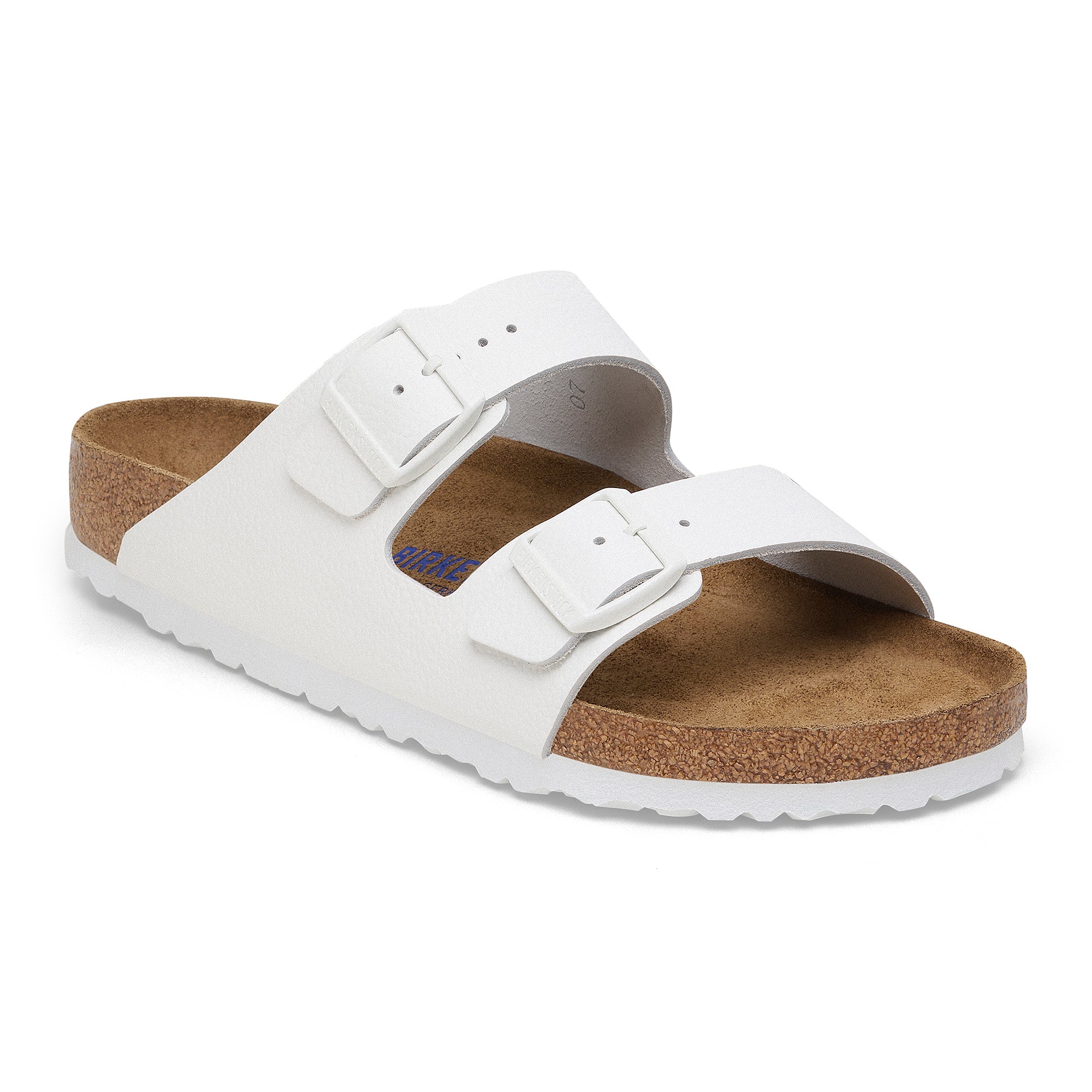 Arizona Leather Soft Footbed - White