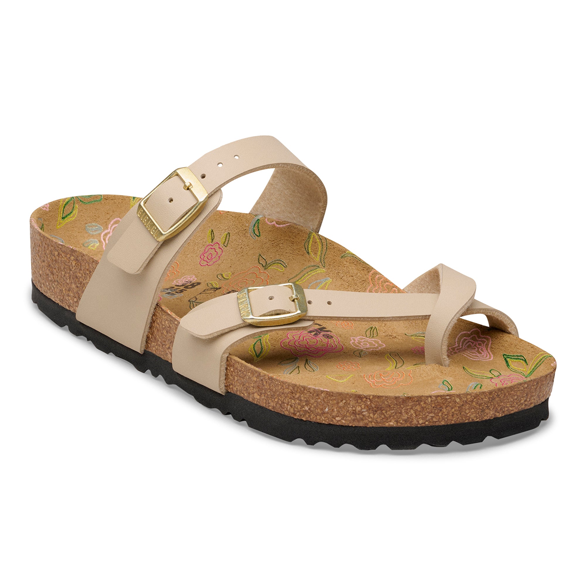 Mayari Birko-flor Sandal -Sand