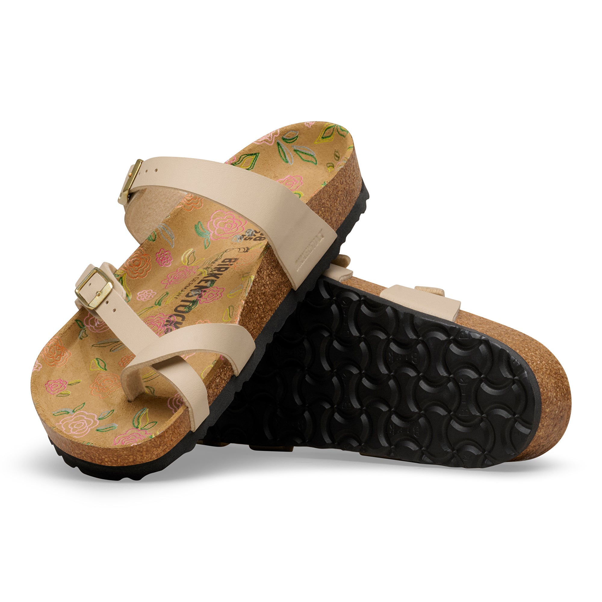 Mayari Birko-flor Sandal -Sand
