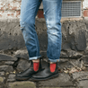 Unisex 1316 Series 550 - Black/Red - DNA Footwear