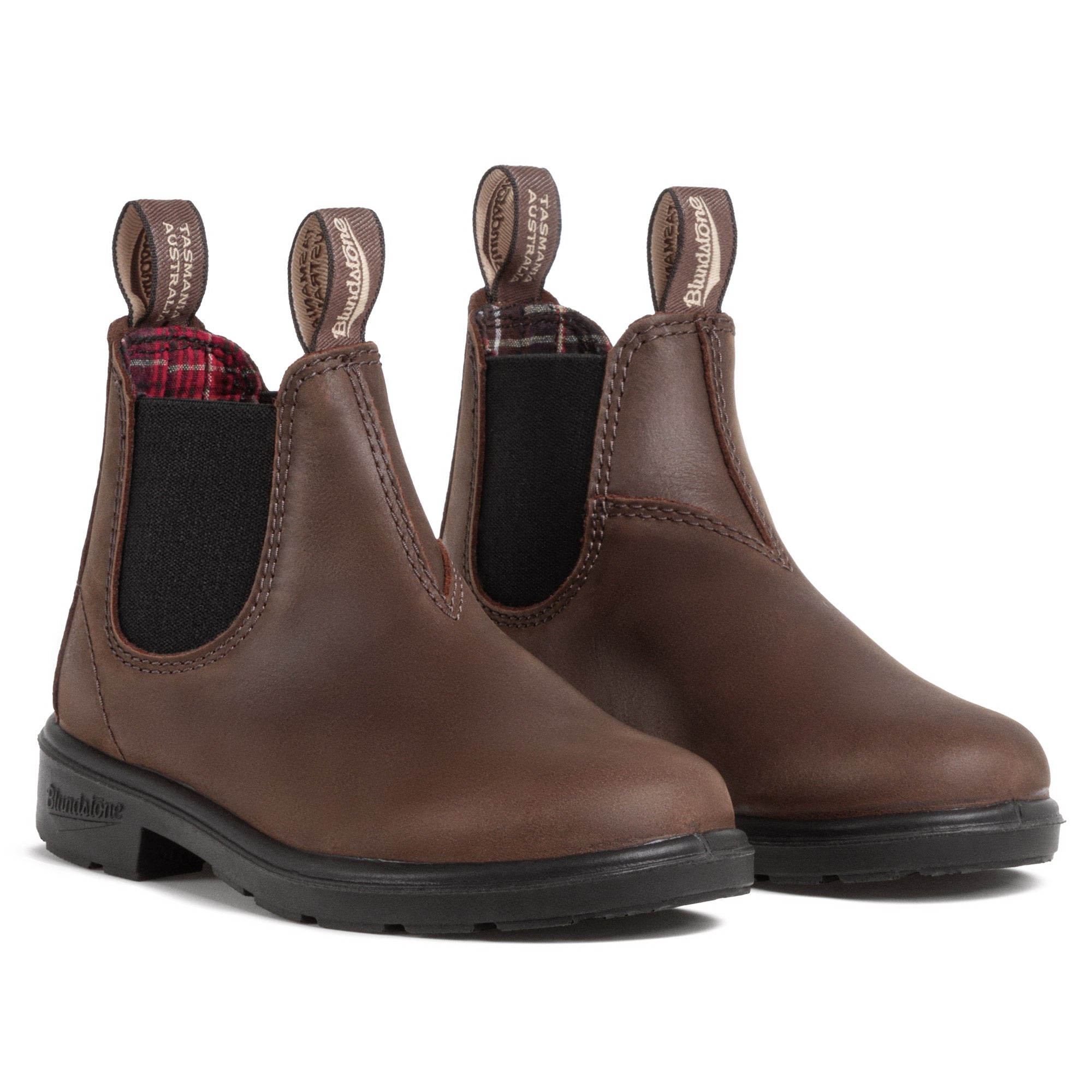 Blundstone kids boots 3 Antique Brown Leather Chelsea Boots, Kids main image 2
