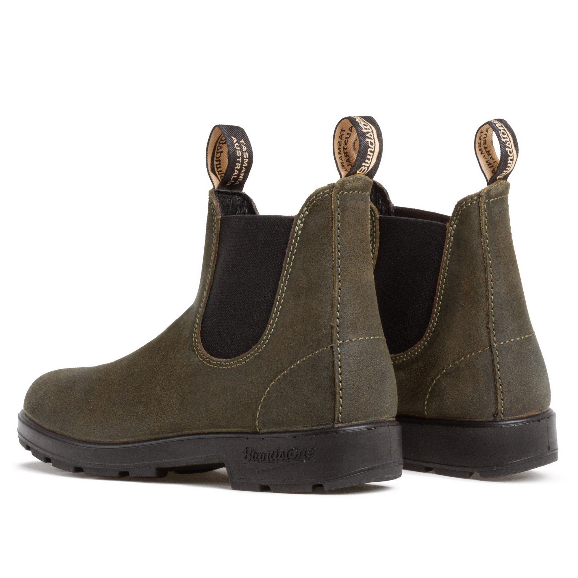 Unisex 1615 Series 500 - Dark Olive | Durable Blundstone Shoes