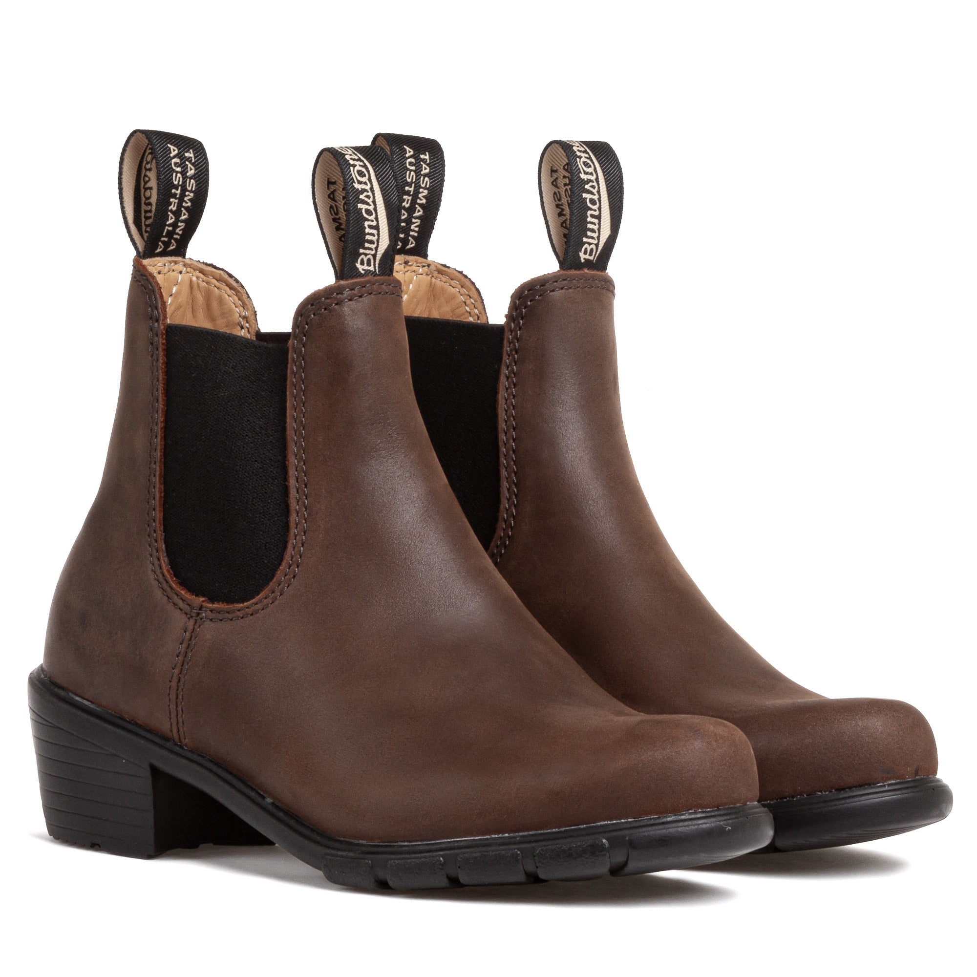 Blundstone® Women's 1673 Mid-Heel Bootie - Antique Brown
