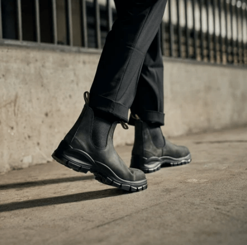Unisex 2238 Lug Series - Rustic Black - DNA Footwear