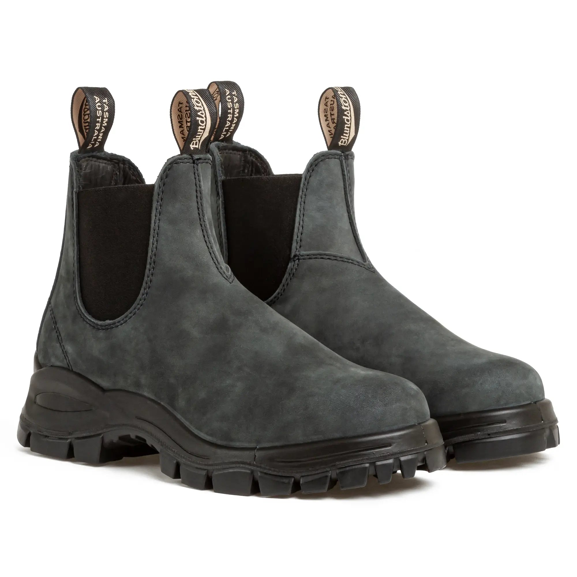 Unisex 2238 Lug Series - Rustic Black - DNA Footwear