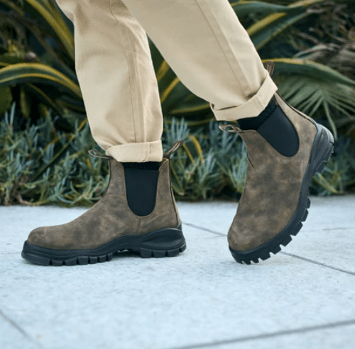 Unisex 2239 Lug Series - Rustic Brown - DNA Footwear