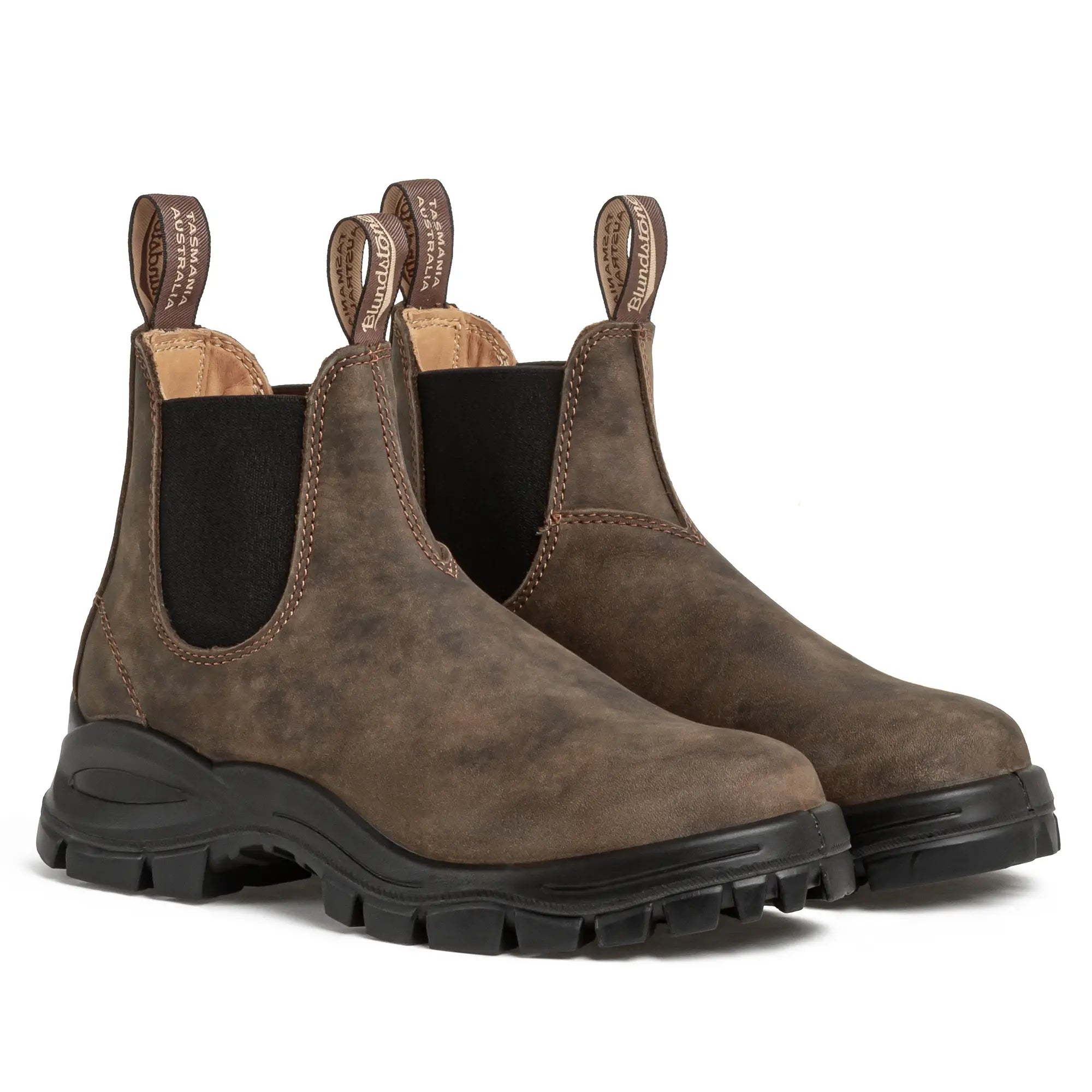 Unisex 2239 Lug Series - Rustic Brown - DNA Footwear