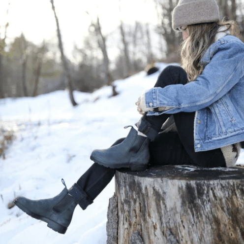 Women's 2273 Waterproof Thermal High Top Series - Rustic Black - DNA Footwear
