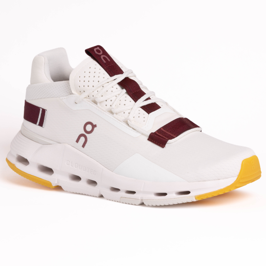 Men's Cloudnova 2 - Ivory/Maroon