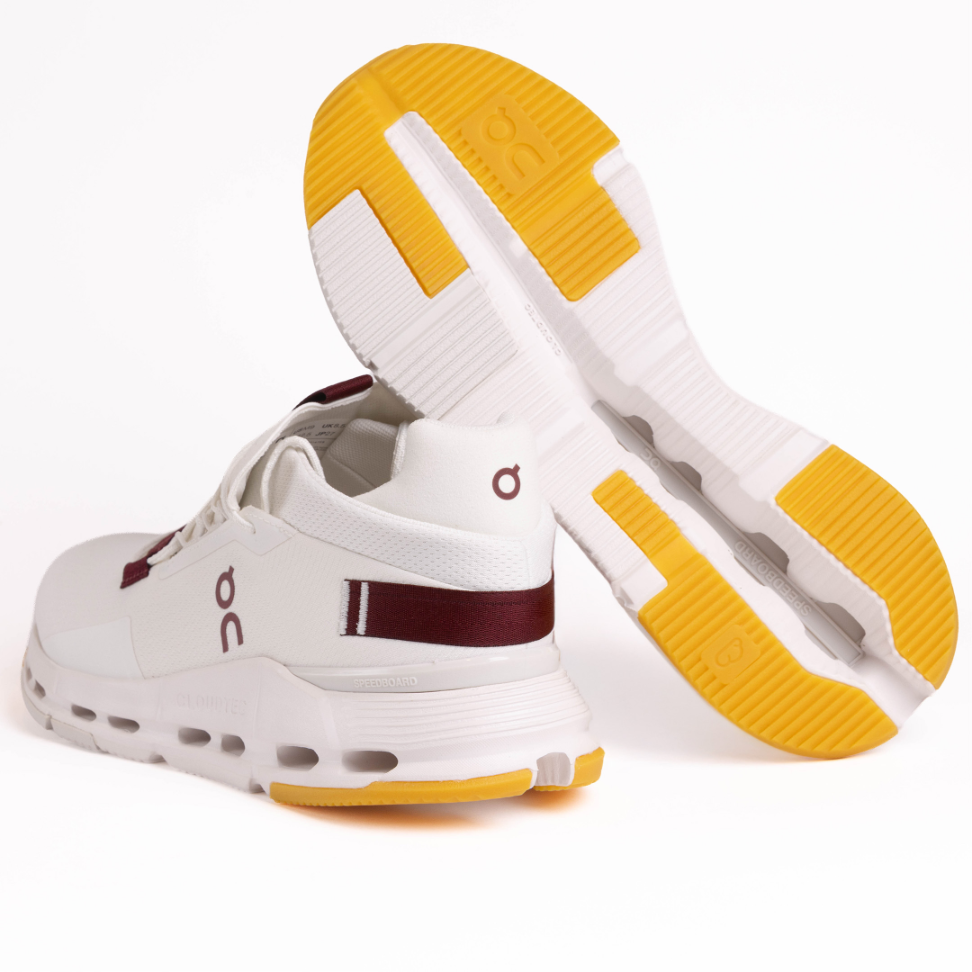 Men's Cloudnova 2 - Ivory/Maroon