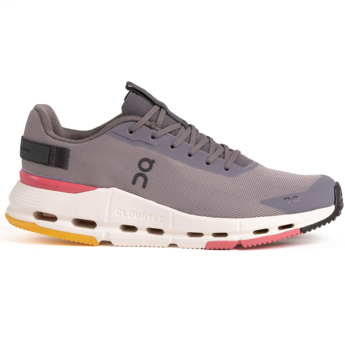 Women's On Cloudnova Form 2 low-profile sneaker in Ember/Ivory, photo 2