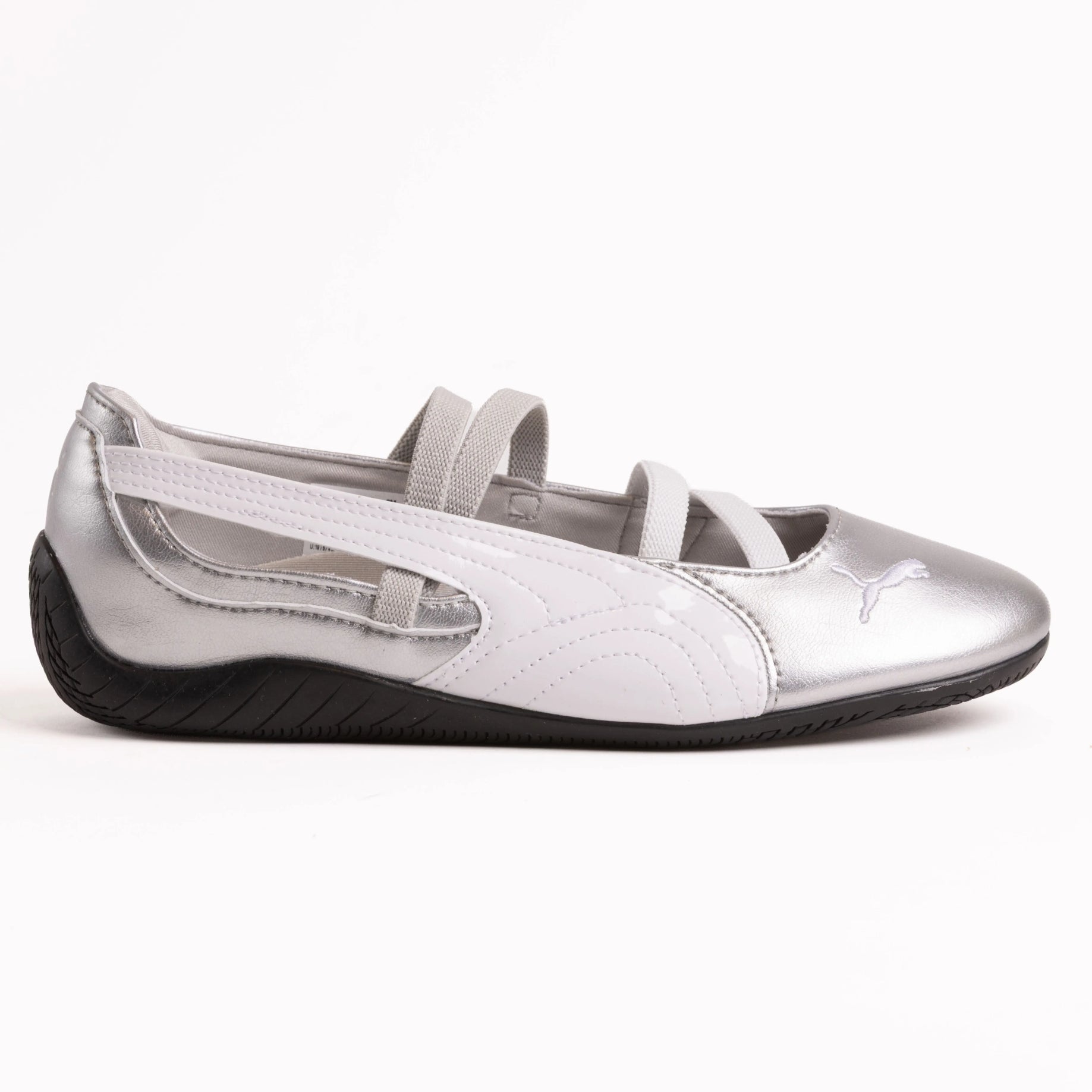 Speedcat Ballet Metallic - Silver/White