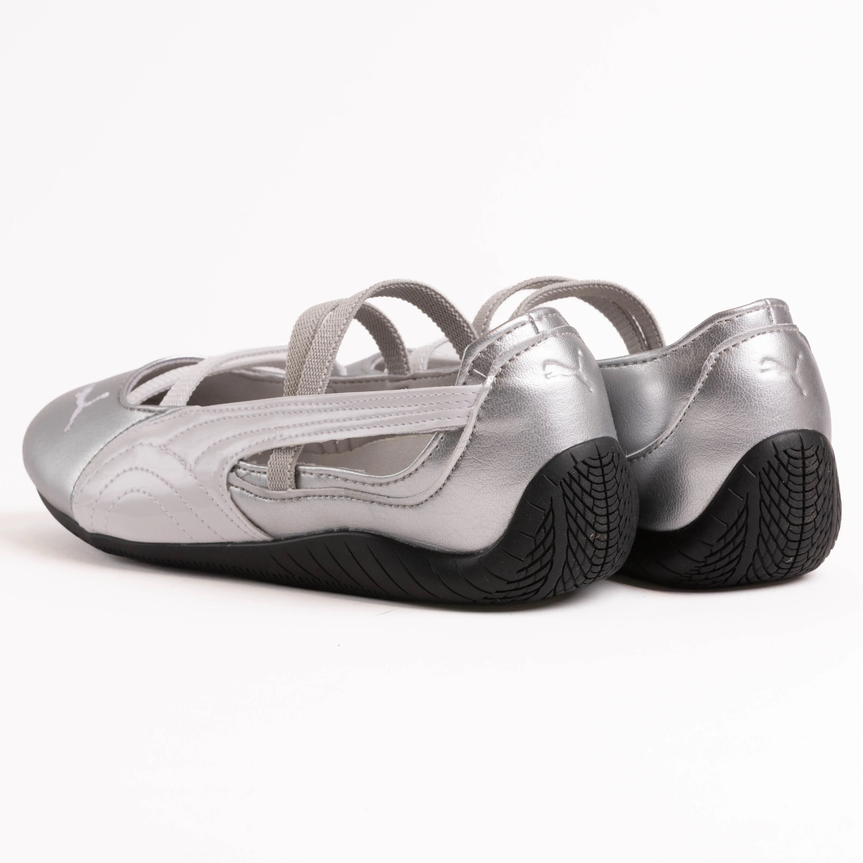 Speedcat Ballet Metallic - Silver/White