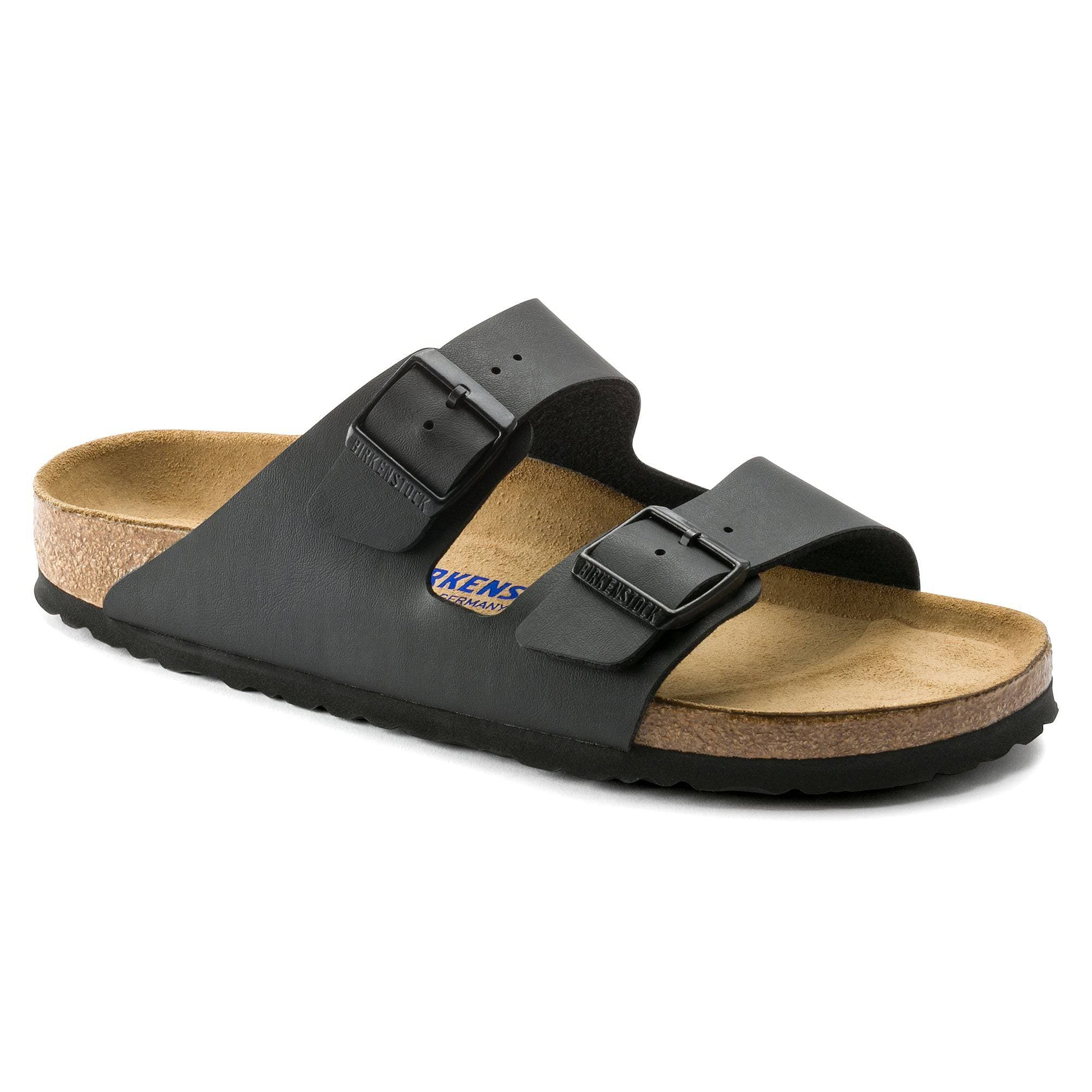 Arizona Soft Footbed Birko-flor - Black - DNA Footwear