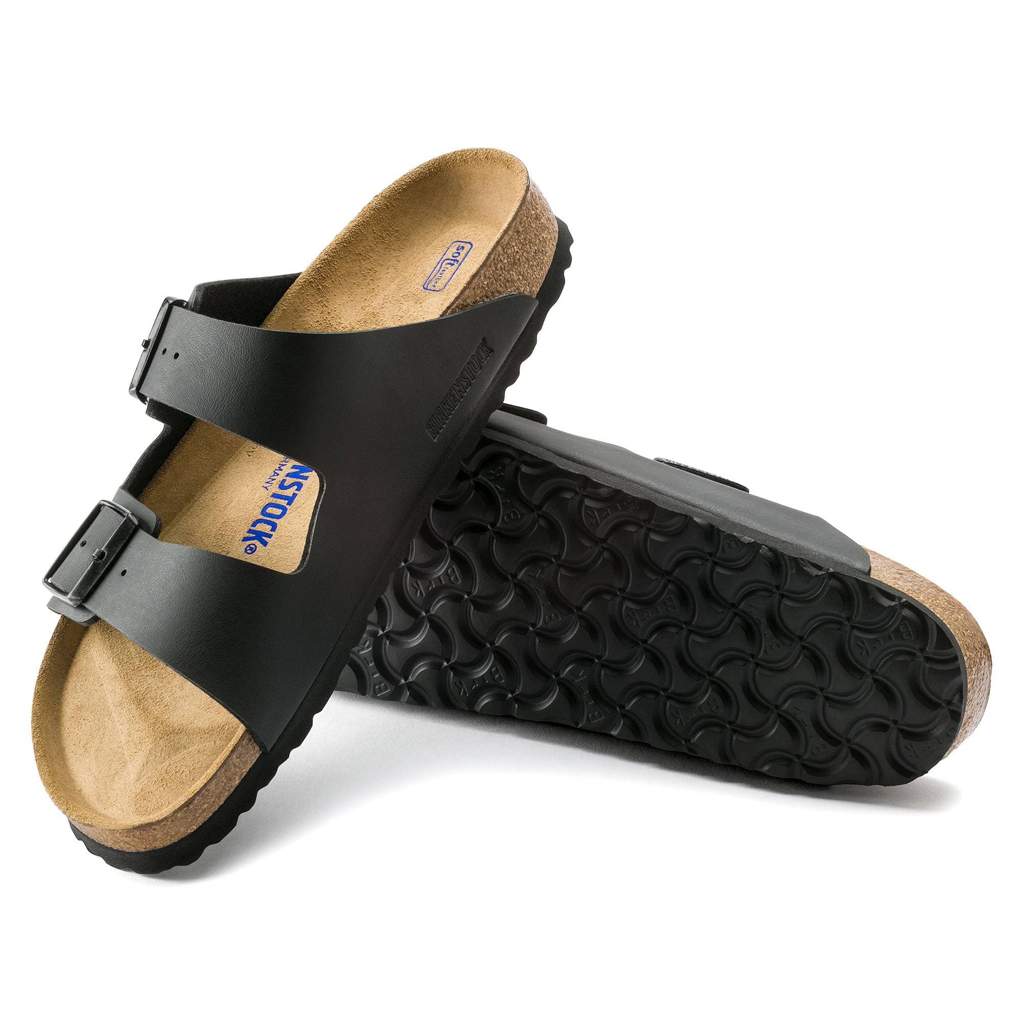 Arizona Soft Footbed Birko-flor - Black - DNA Footwear