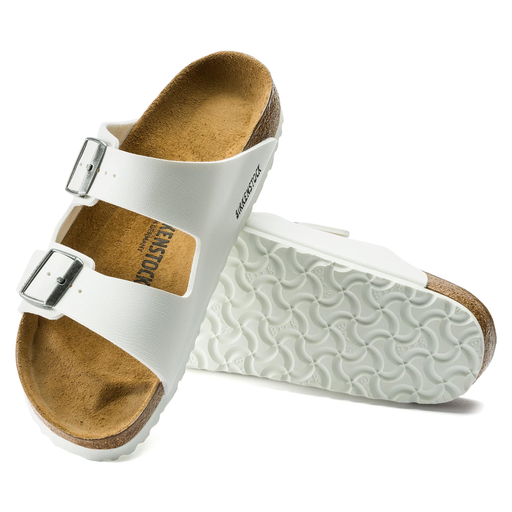 Arizona Birko-Flor - White - DNA Footwear