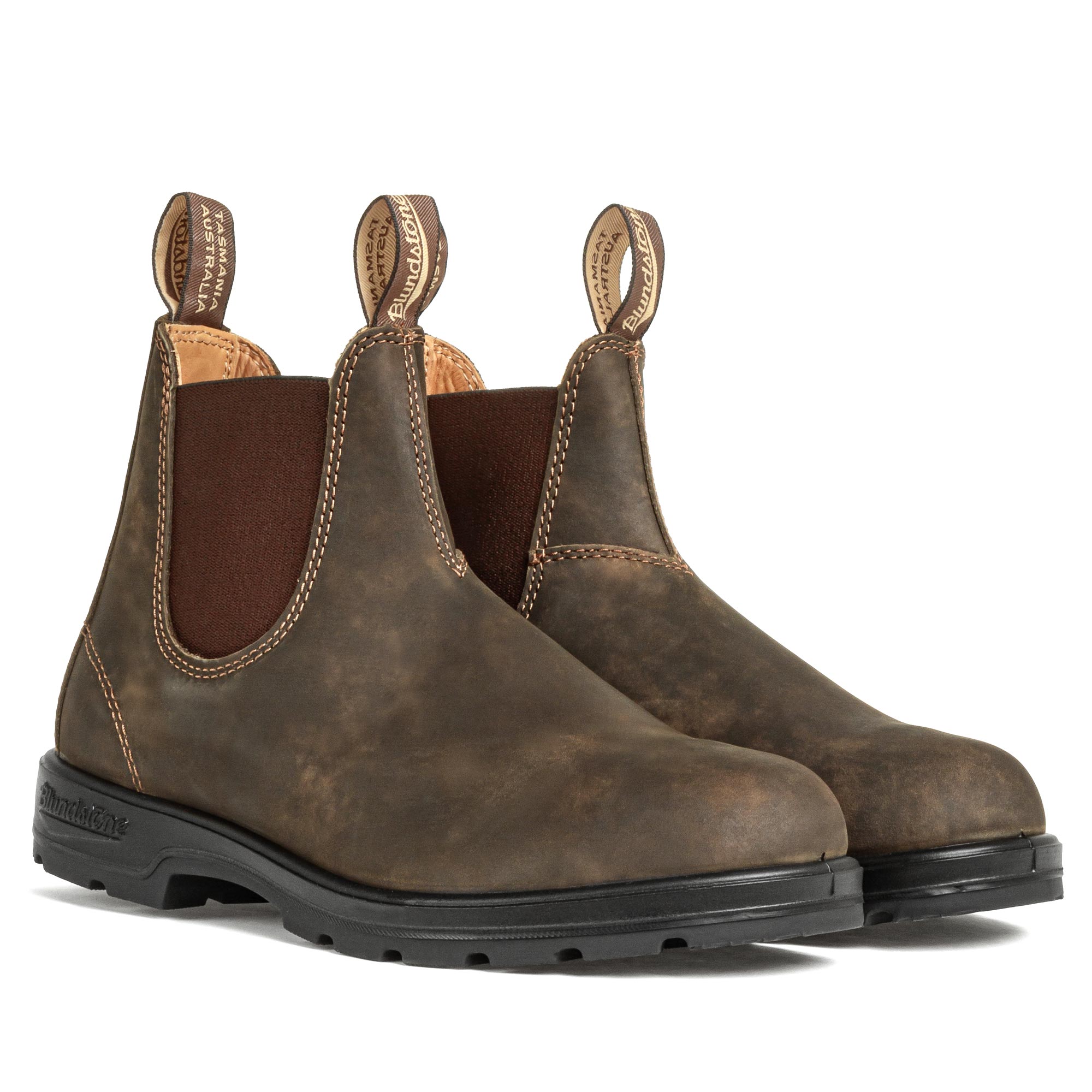 Blundstone #585 Rustic Brown Chelsea Boot | DNA Footwear