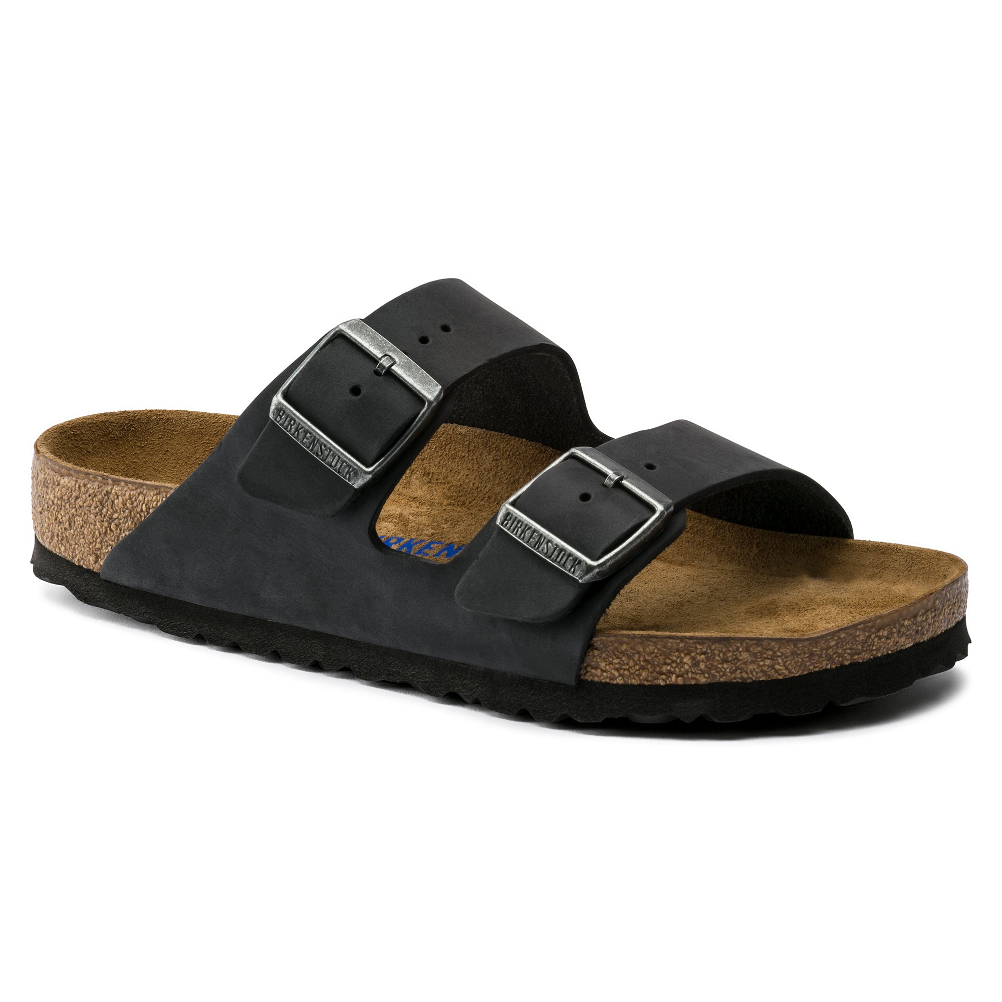 Arizona Soft Footbed Birko-flor - Black | DNA Footwear®