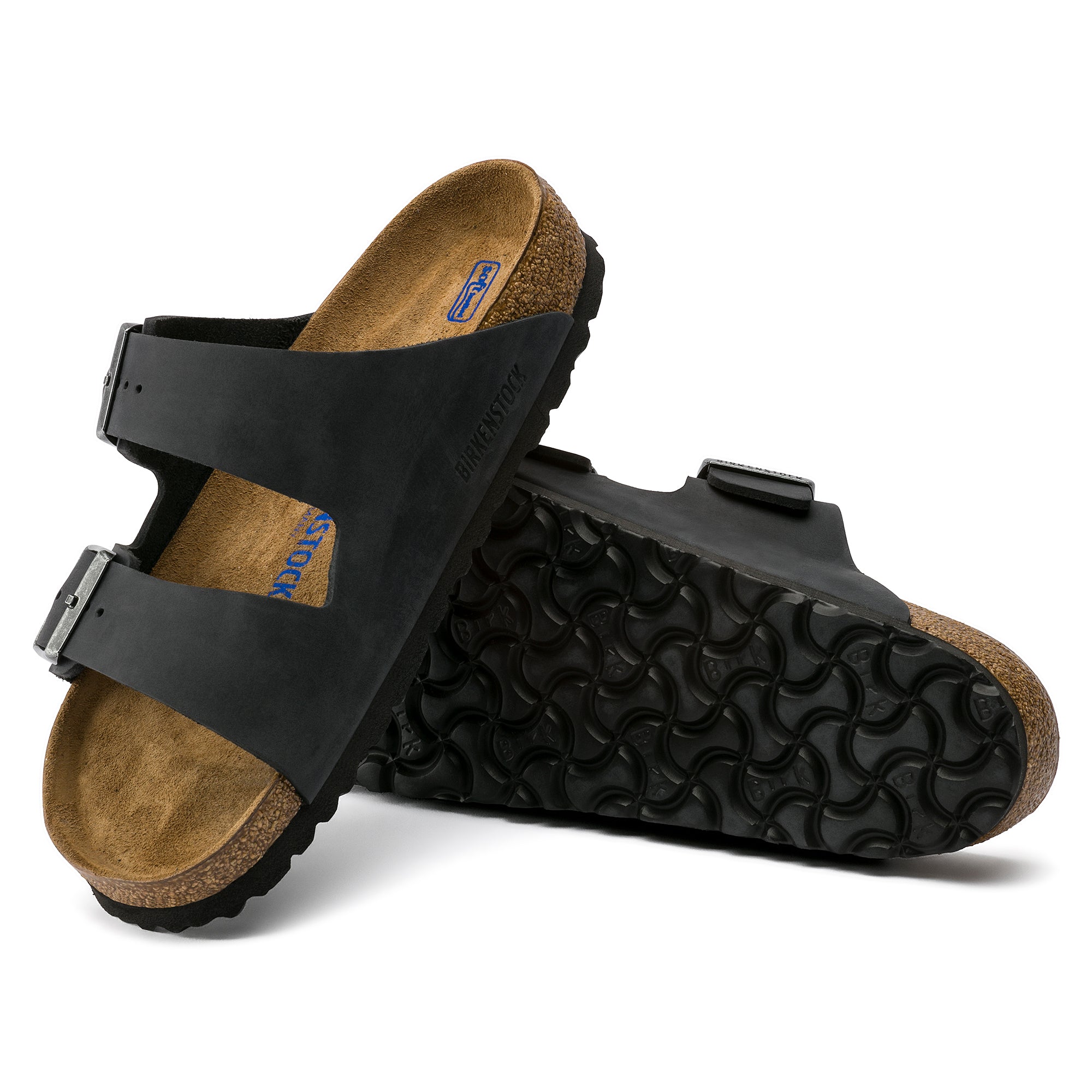 Arizona Soft Footbed Sandal - Black