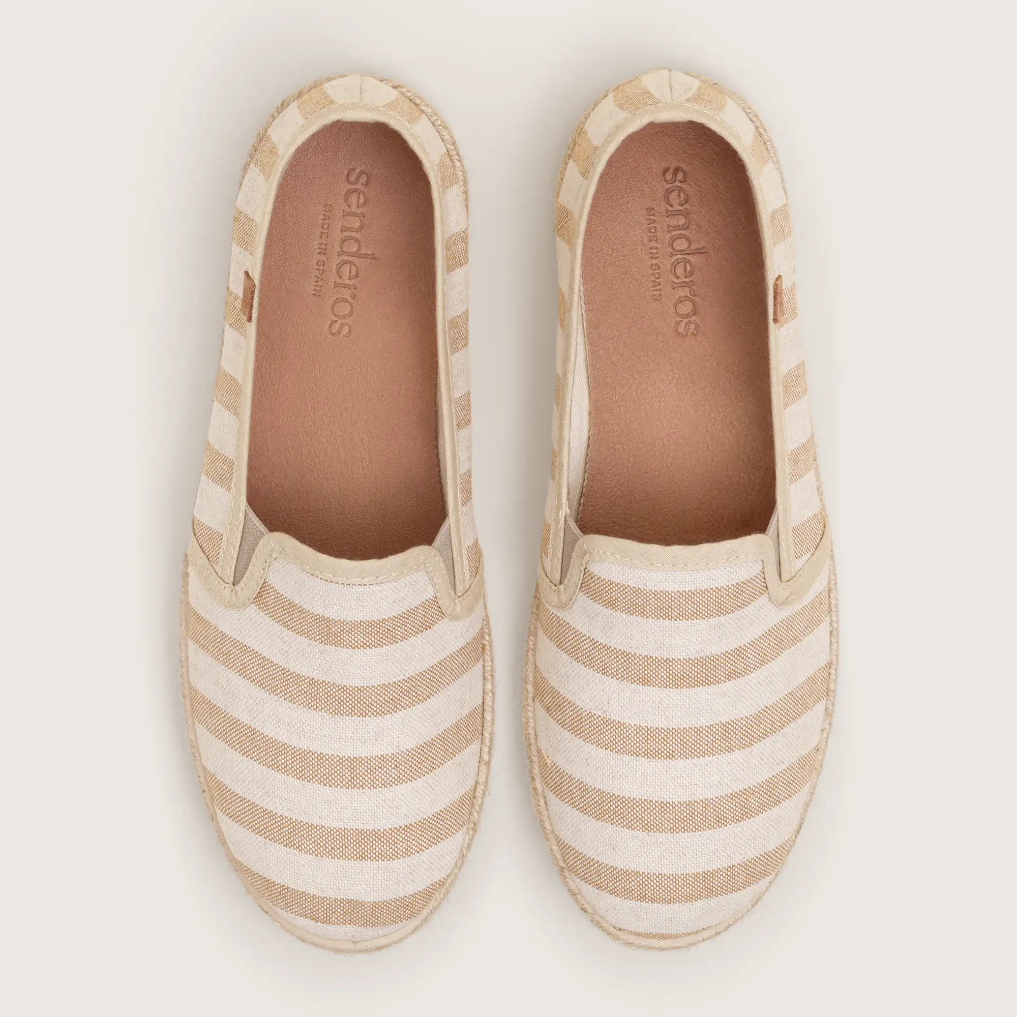 Agata - Camel Stripe Canvas
