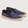Alva - Marine Perforated Suede