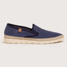 Alva - Marine Perforated Suede