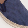 Alva - Marine Perforated Suede