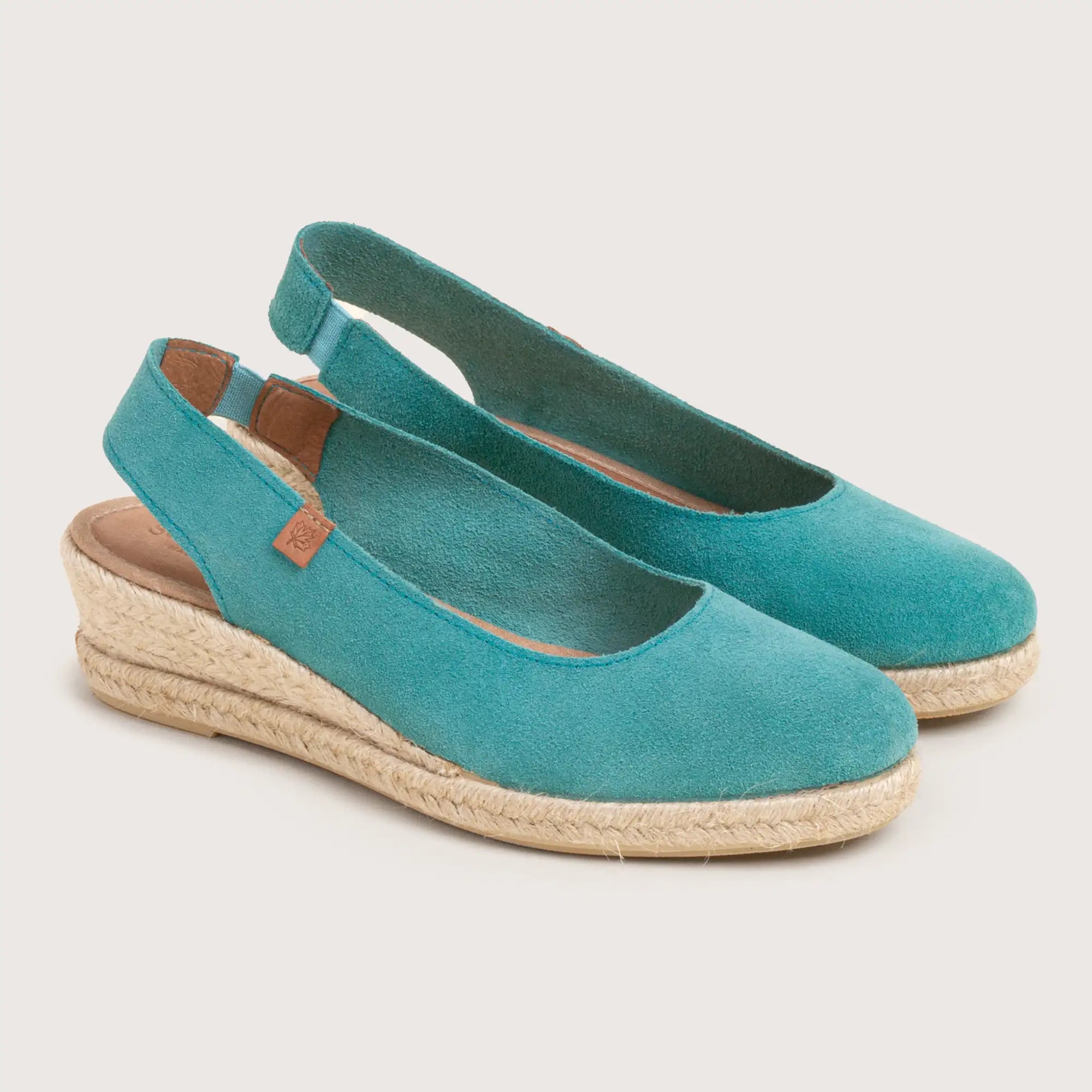 Ana - Turquoise Suede