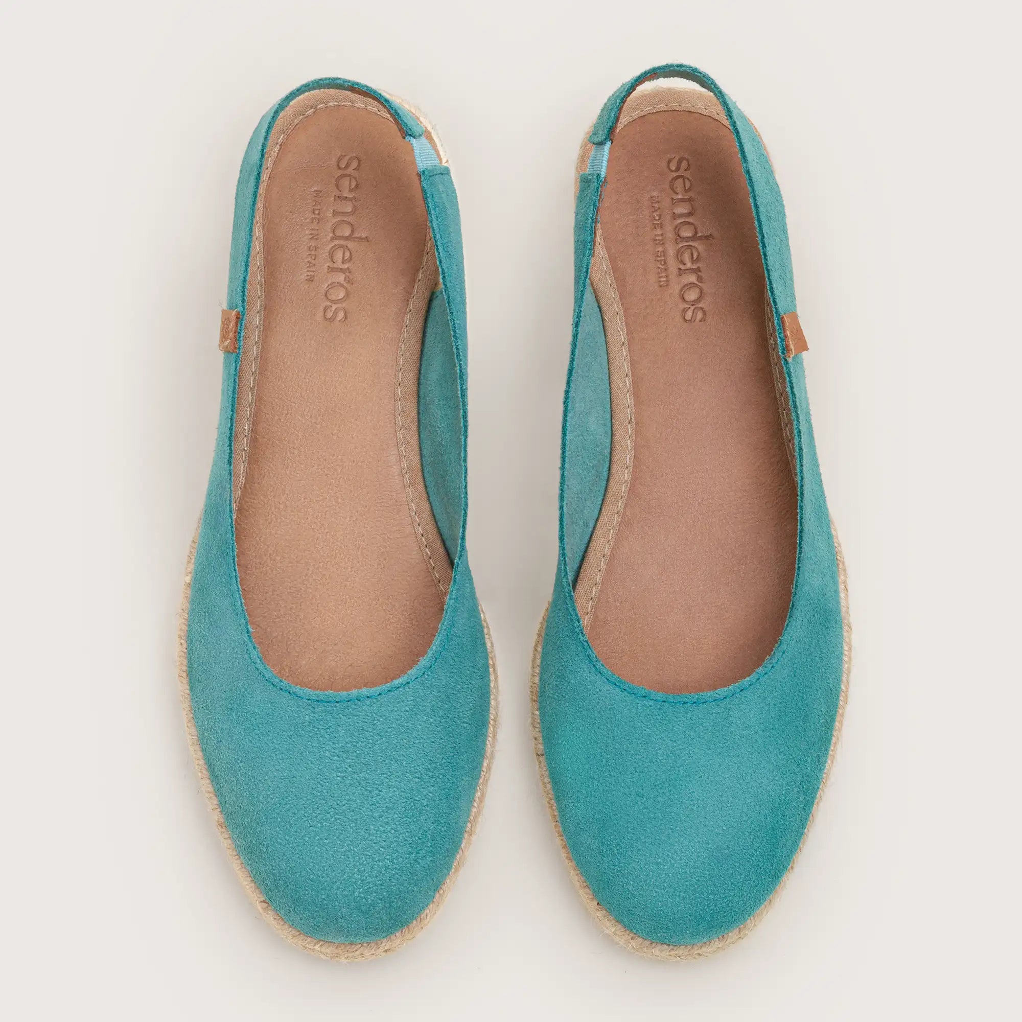 Ana - Turquoise Suede