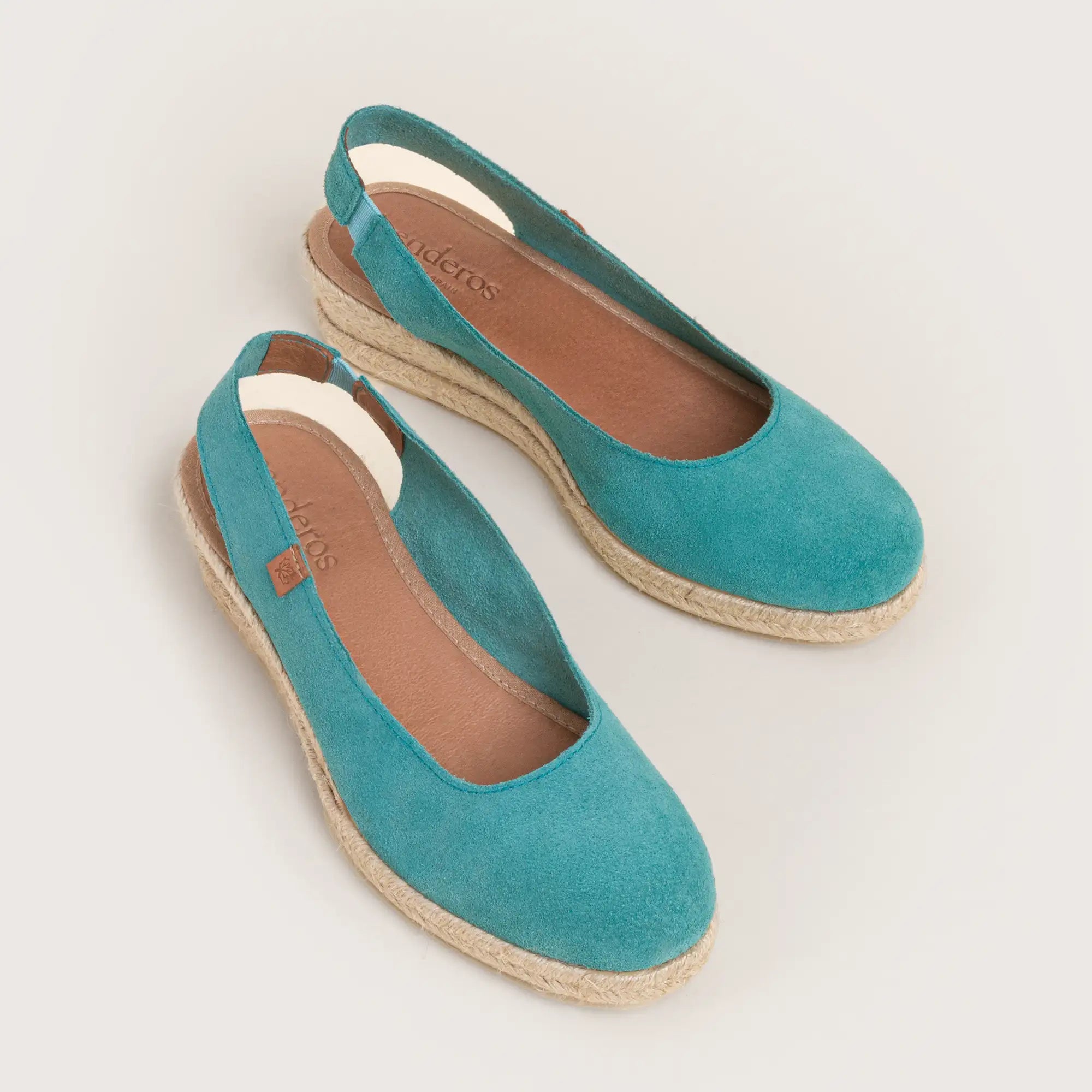 Ana - Turquoise Suede