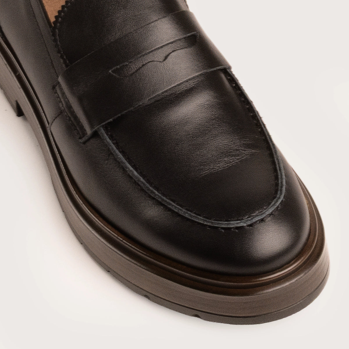Bevy - Black Leather