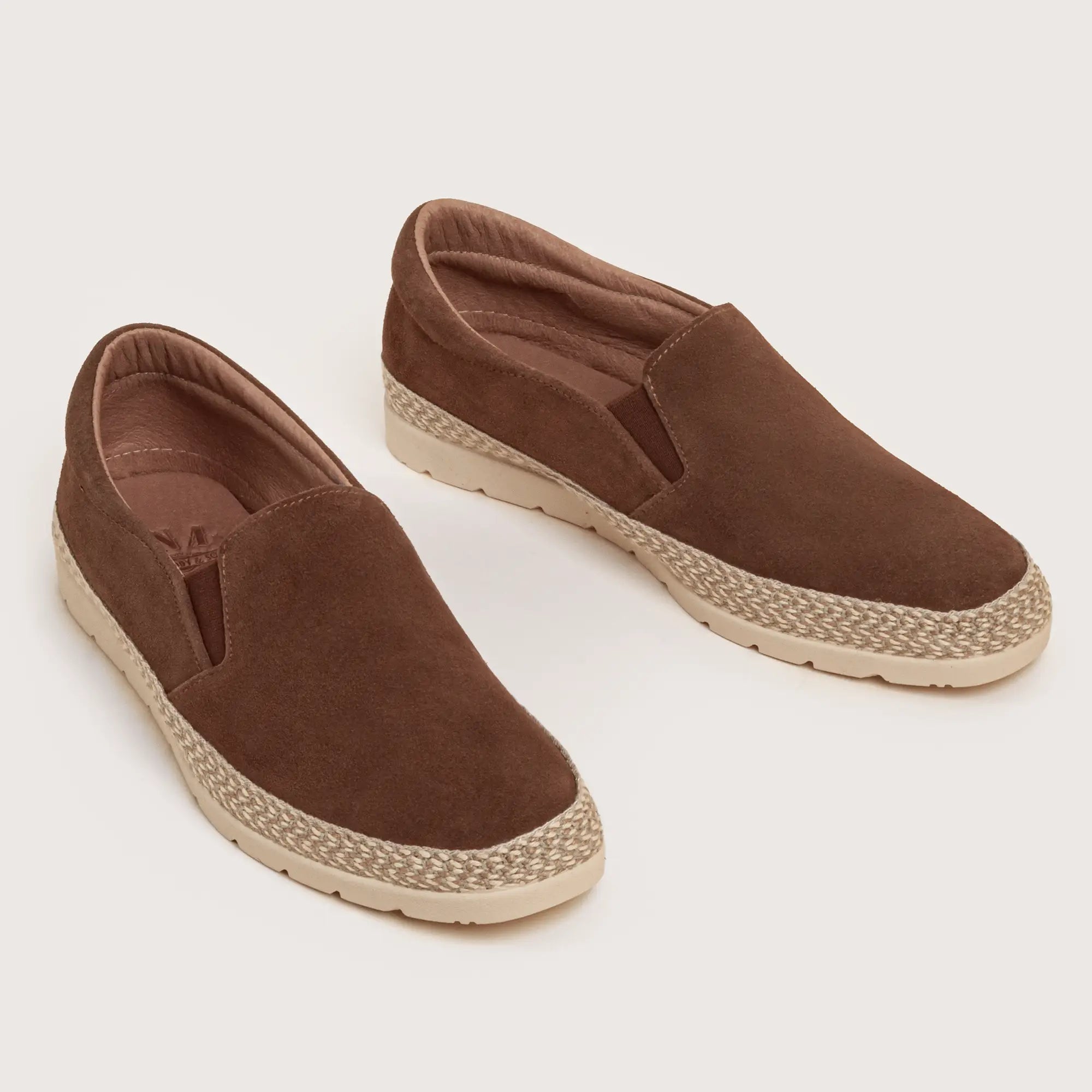 Bryant Suede Slip On - Brown