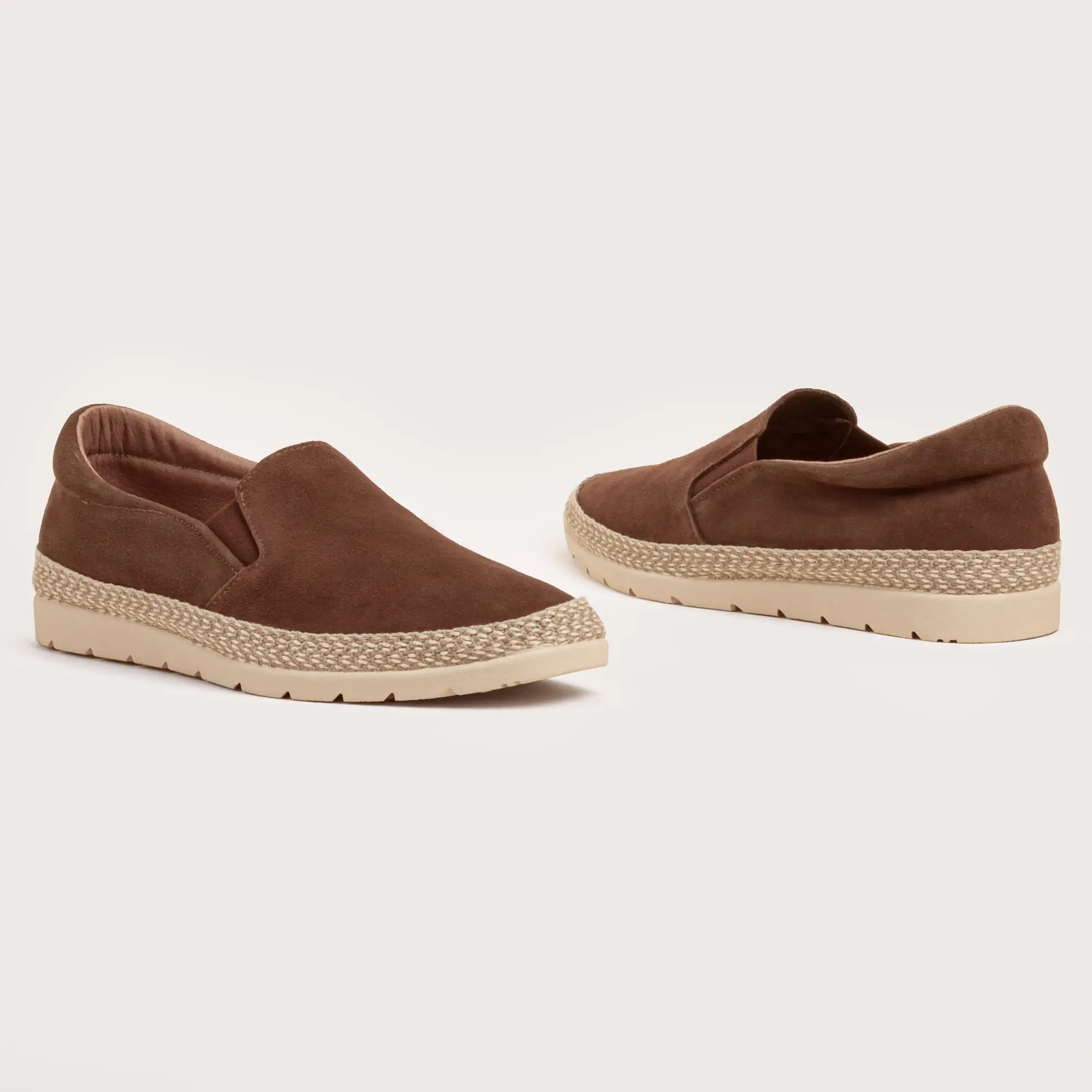 Bryant Suede Slip On - Brown