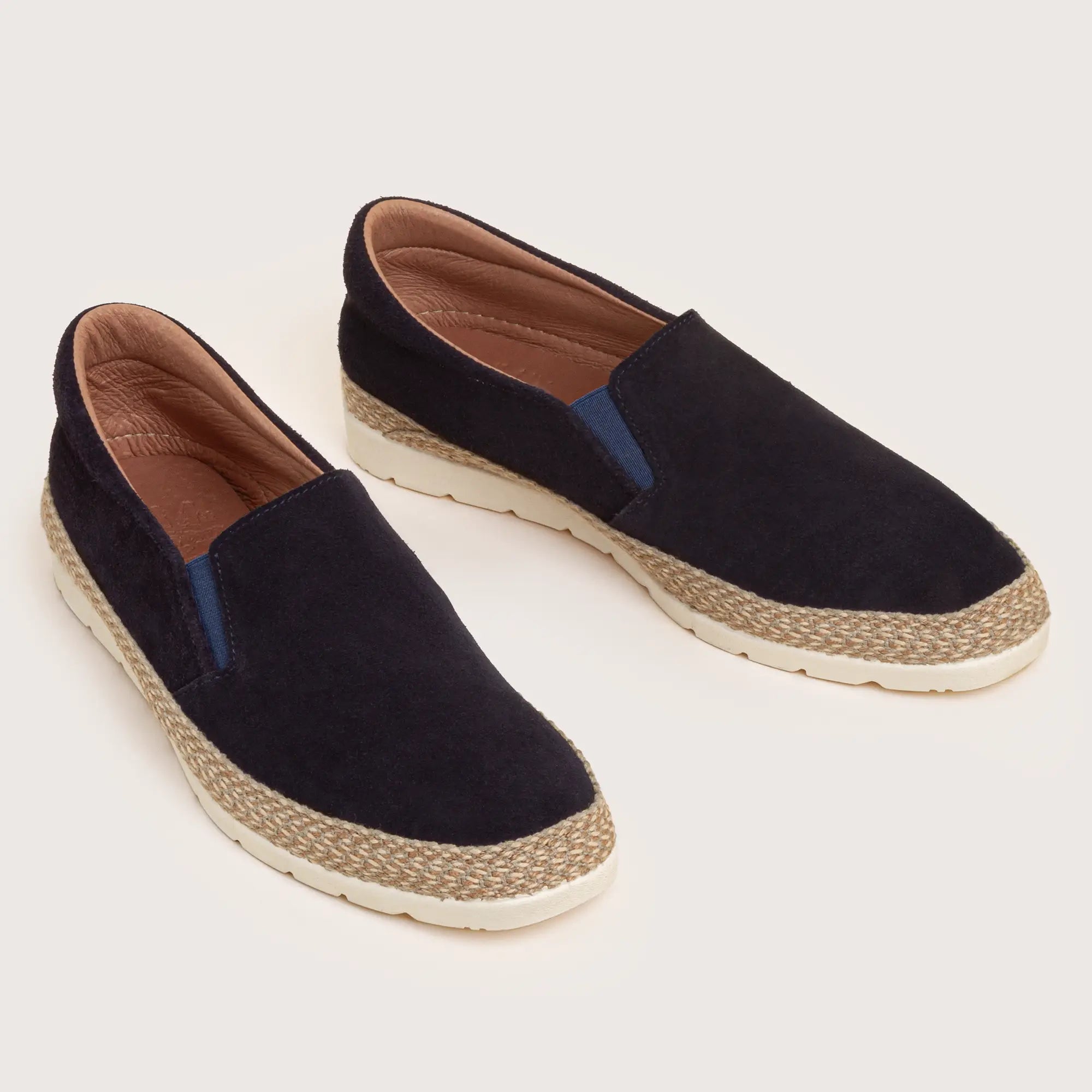 Bryant Suede Slip On - Navy