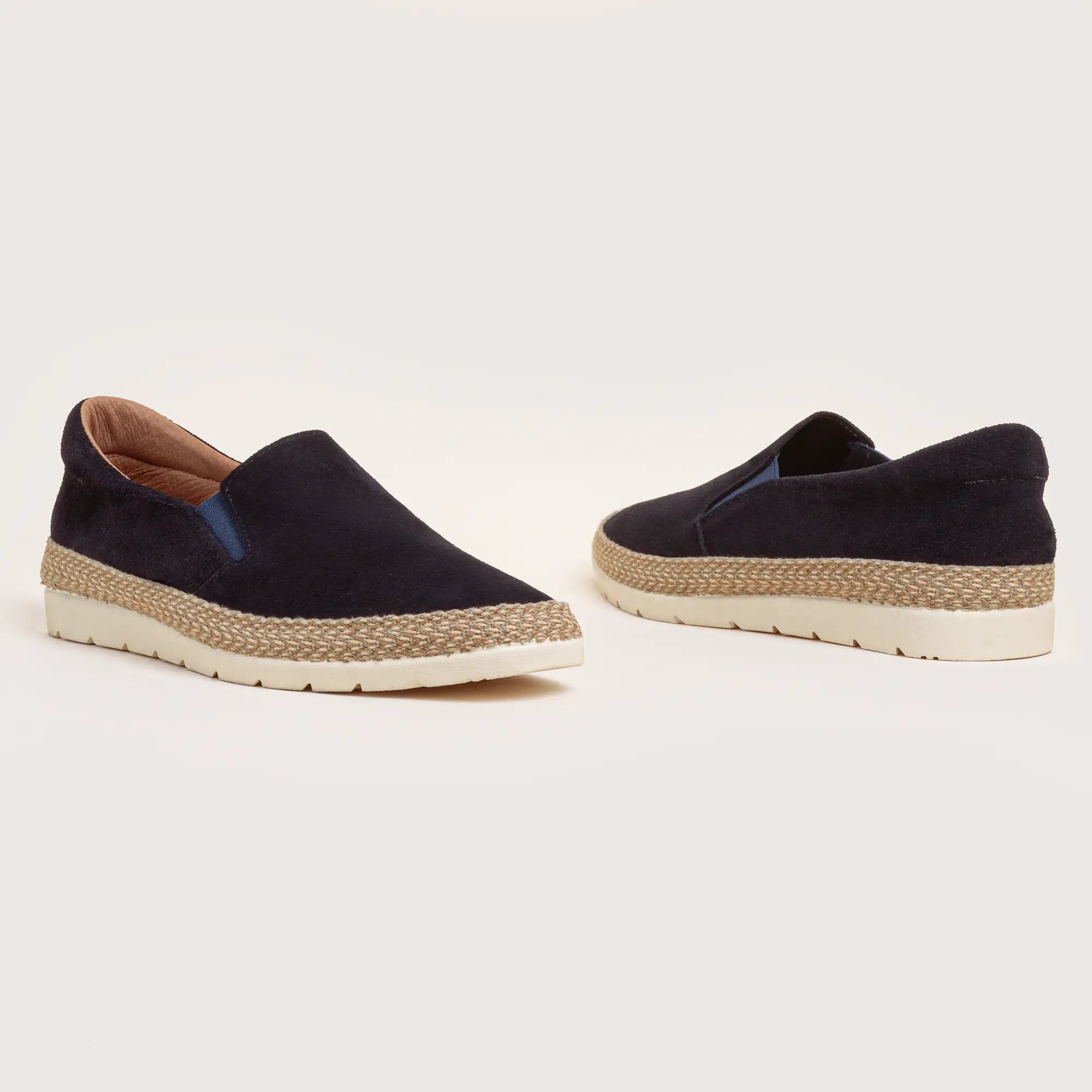 Bryant Suede Slip On - Navy