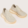 Burst Flyknit Sneaker - Beige - DNA Footwear