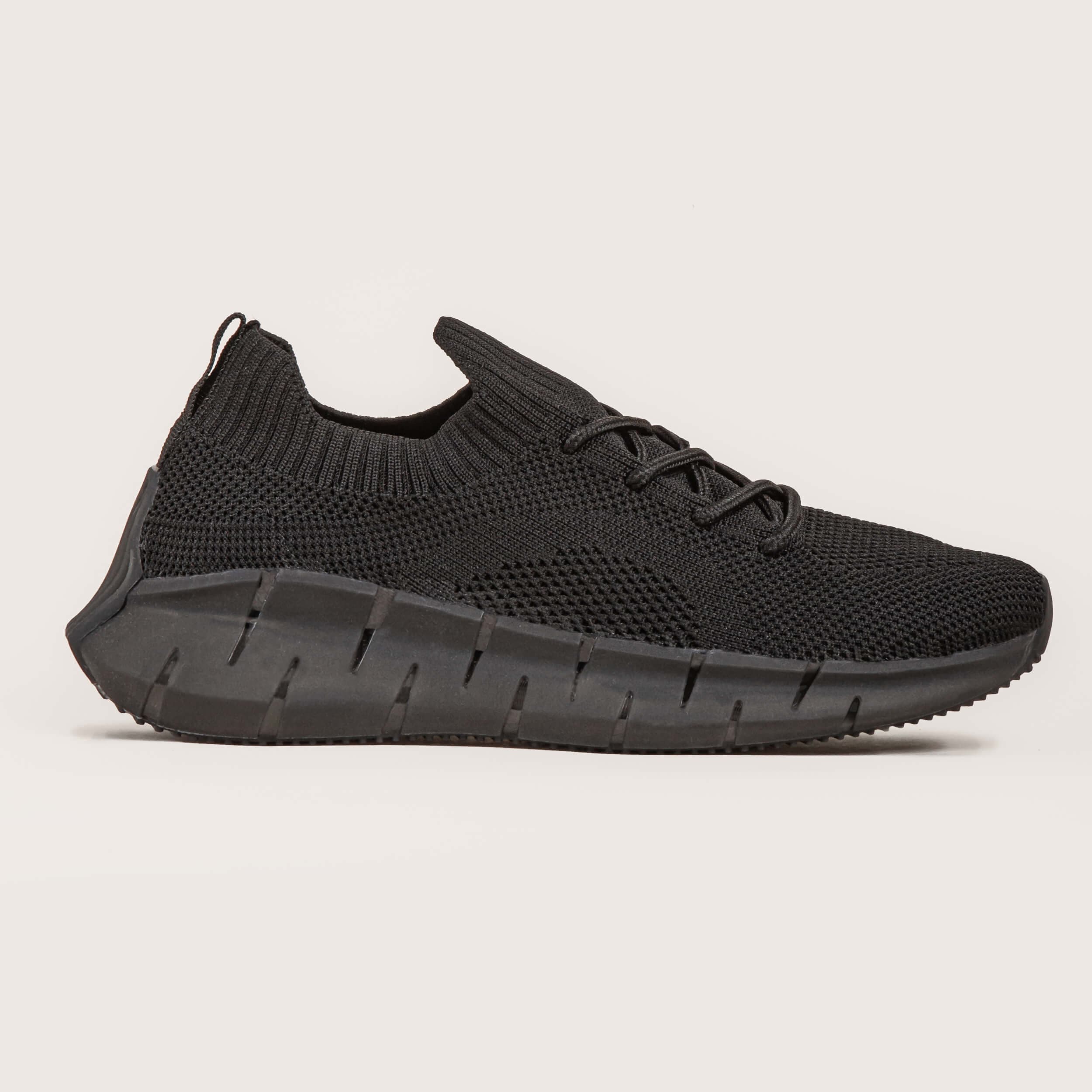 Burst Flyknit Sneaker - Black - DNA Footwear