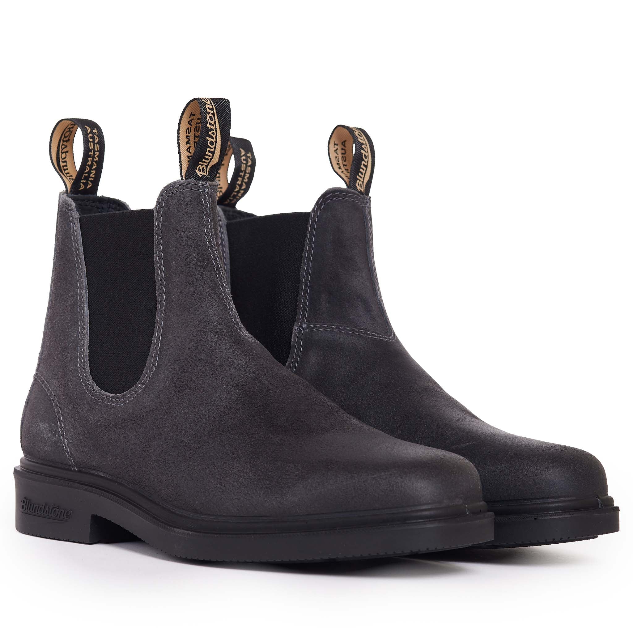 Unisex 2582 Dress Series - Steel Grey Suede