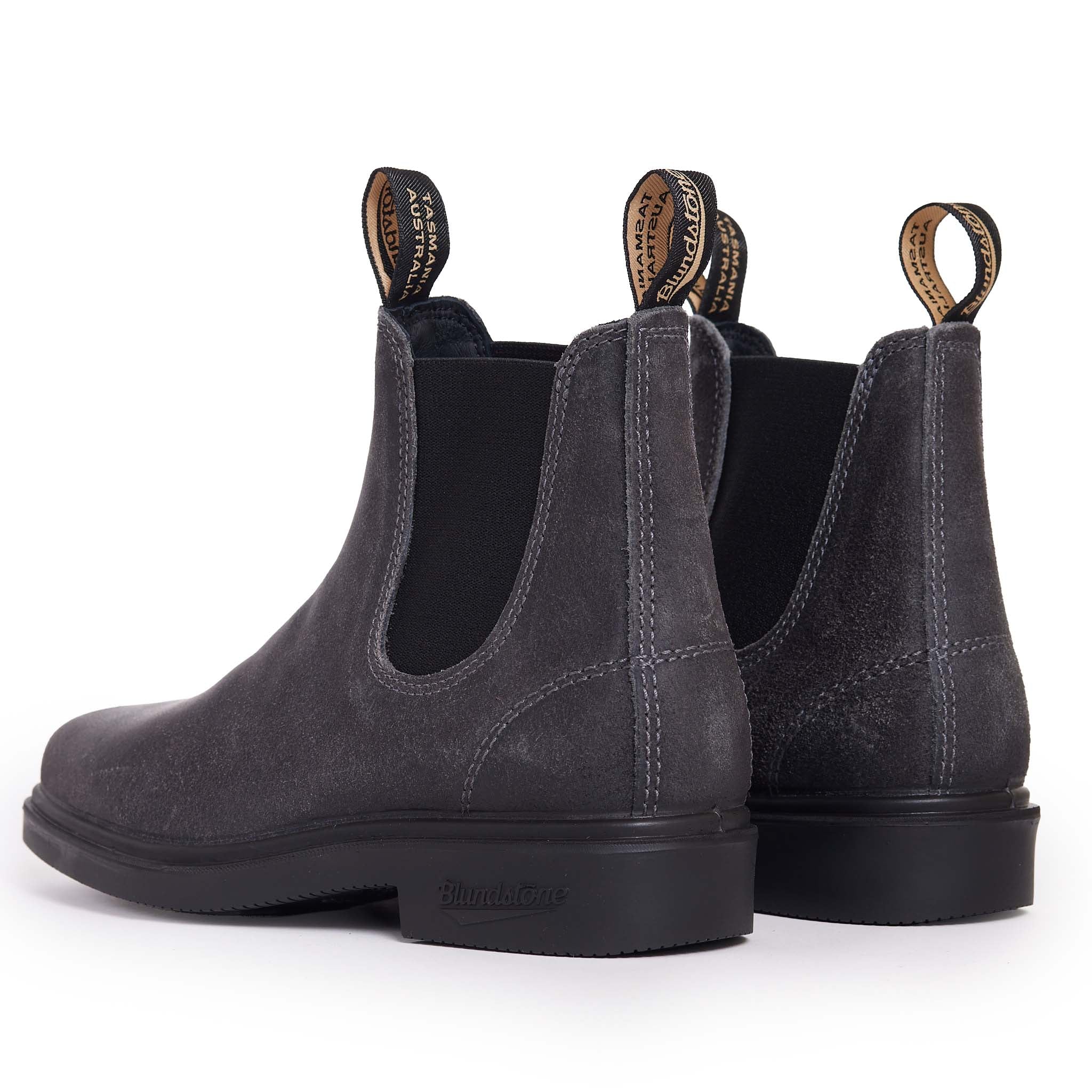 Unisex 2582 Dress Series - Steel Grey Suede