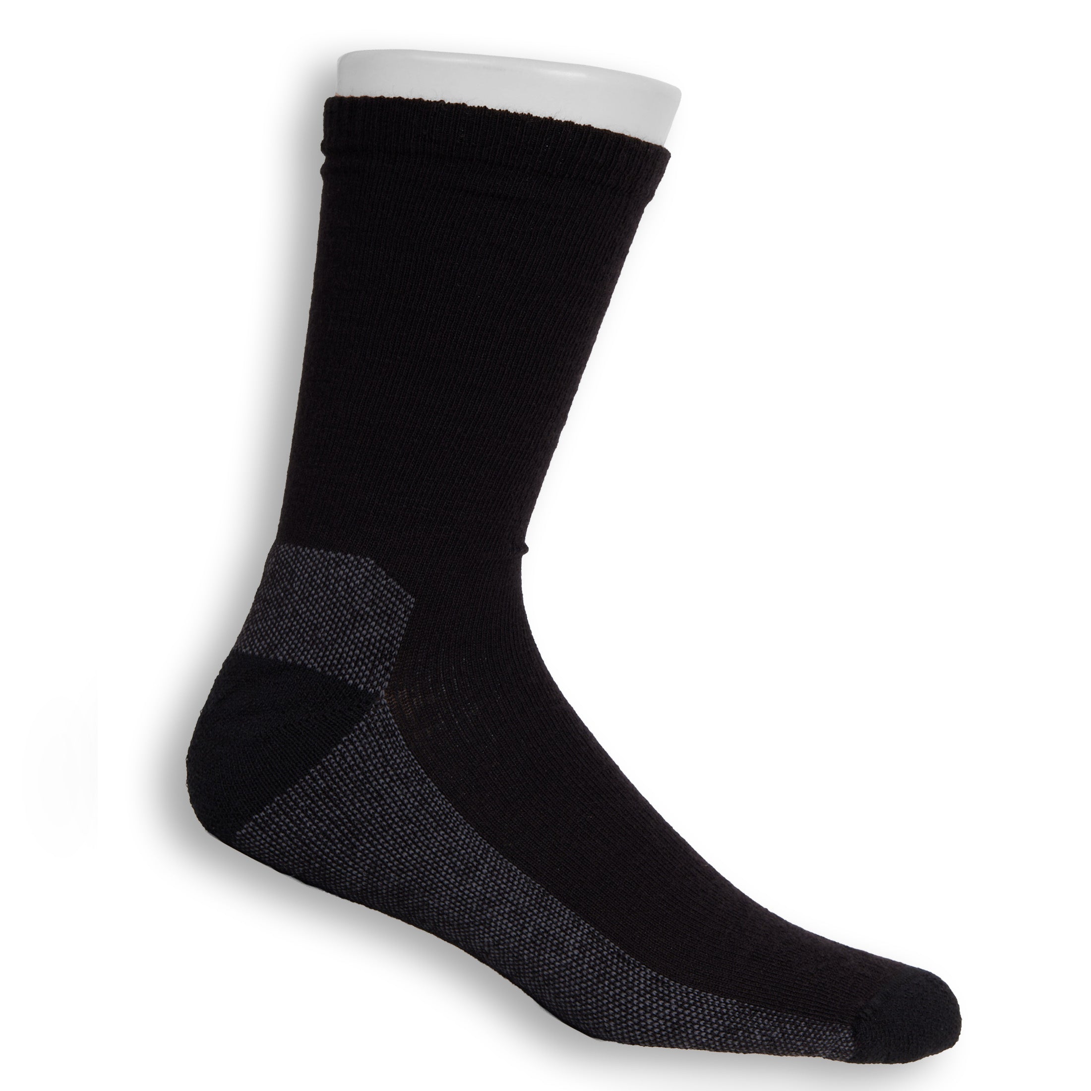 Unisex Marino Wool Sock - Black