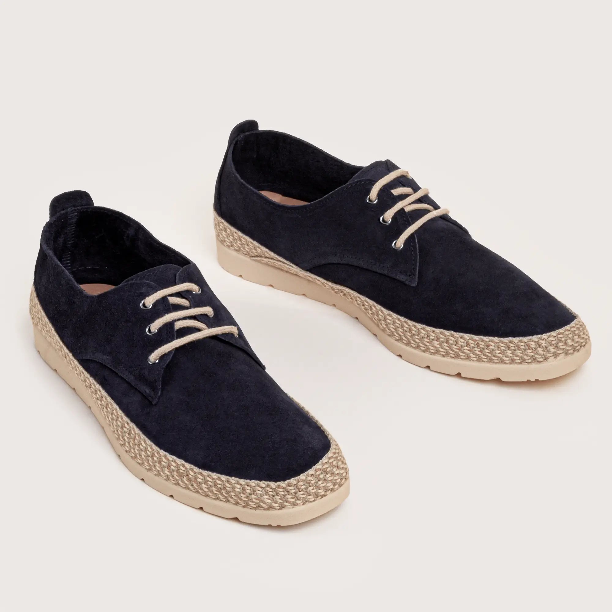 Cadman Laced  Slip On - Navy