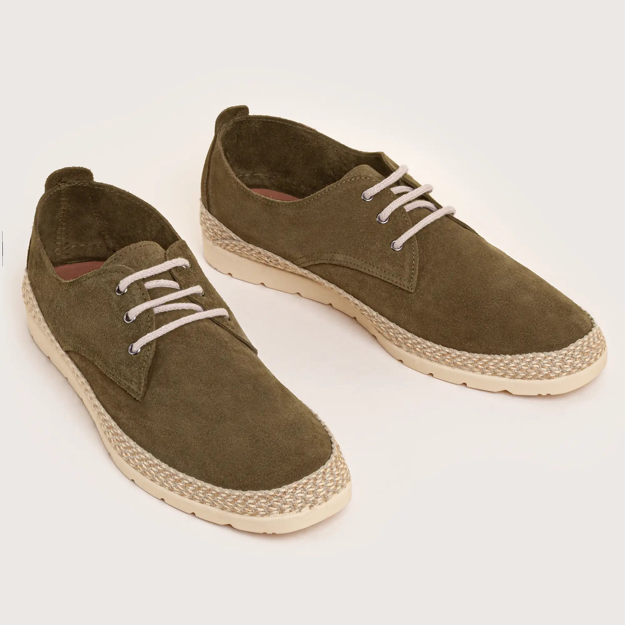 Cadman Laced  Slip On - Olive