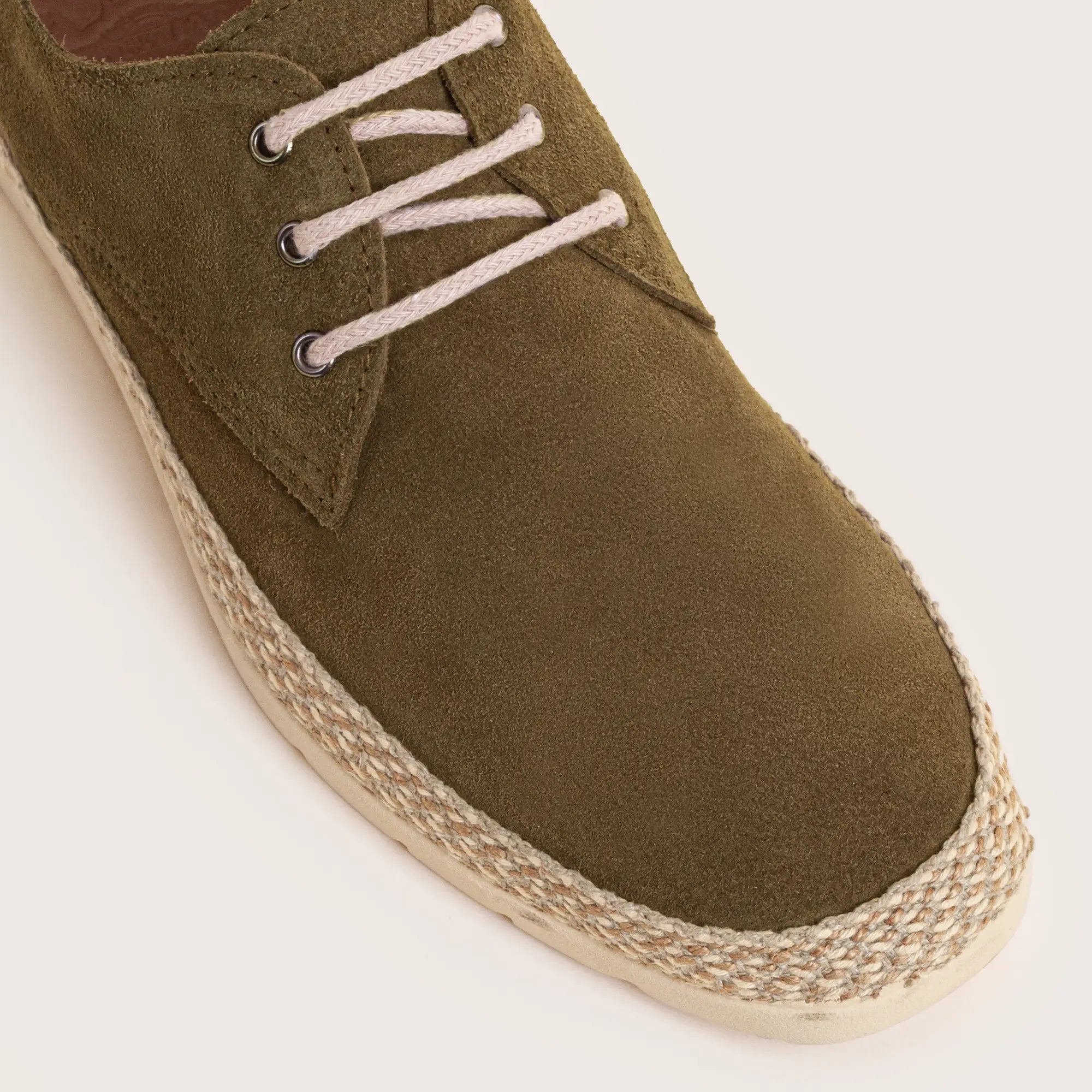 Cadman Laced  Slip On - Olive