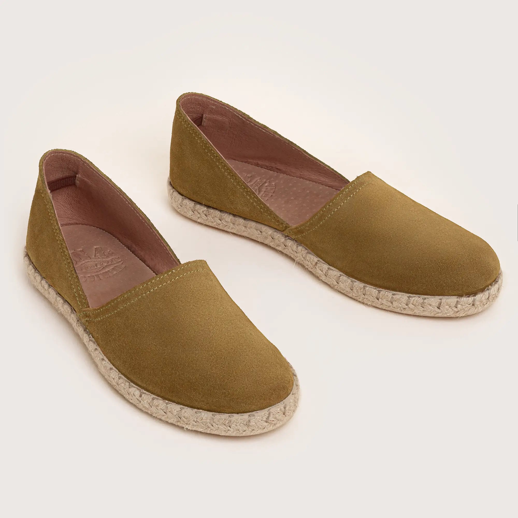 DNA Footwear Cresent Suede Espadrille Tan Size 42