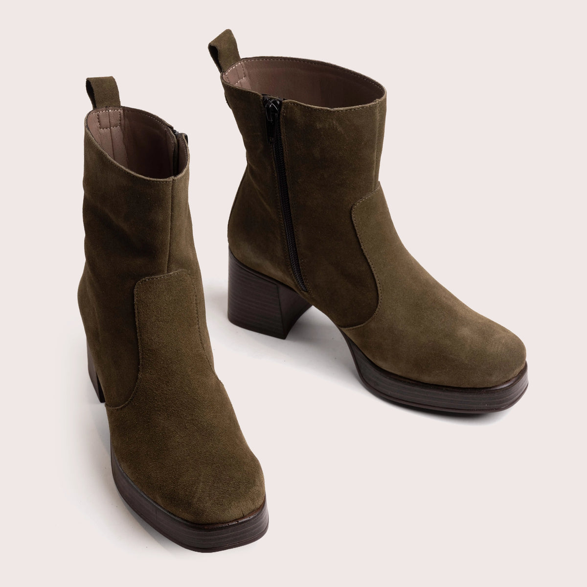 Cross - Olive Suede