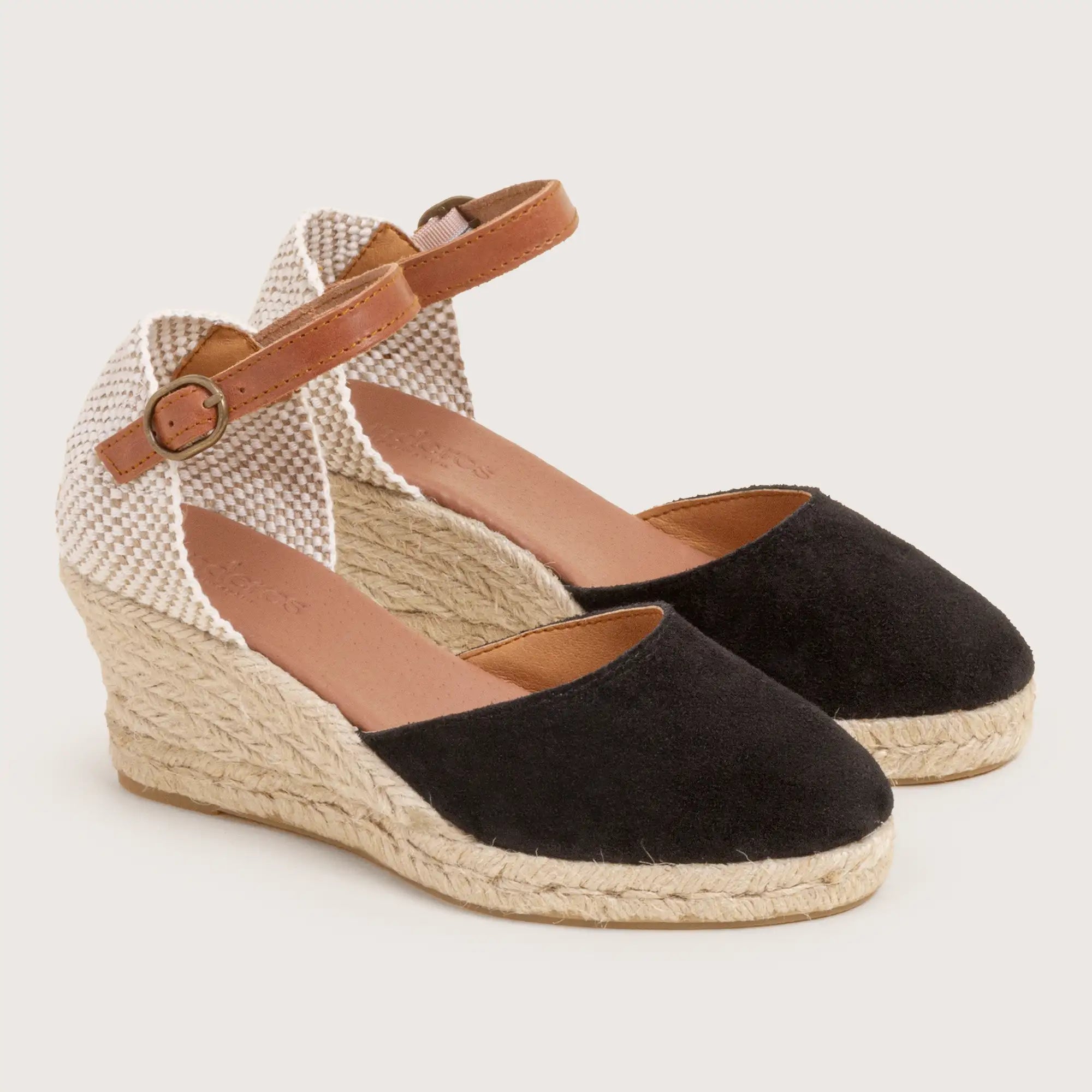 Catalina - Black Suede
